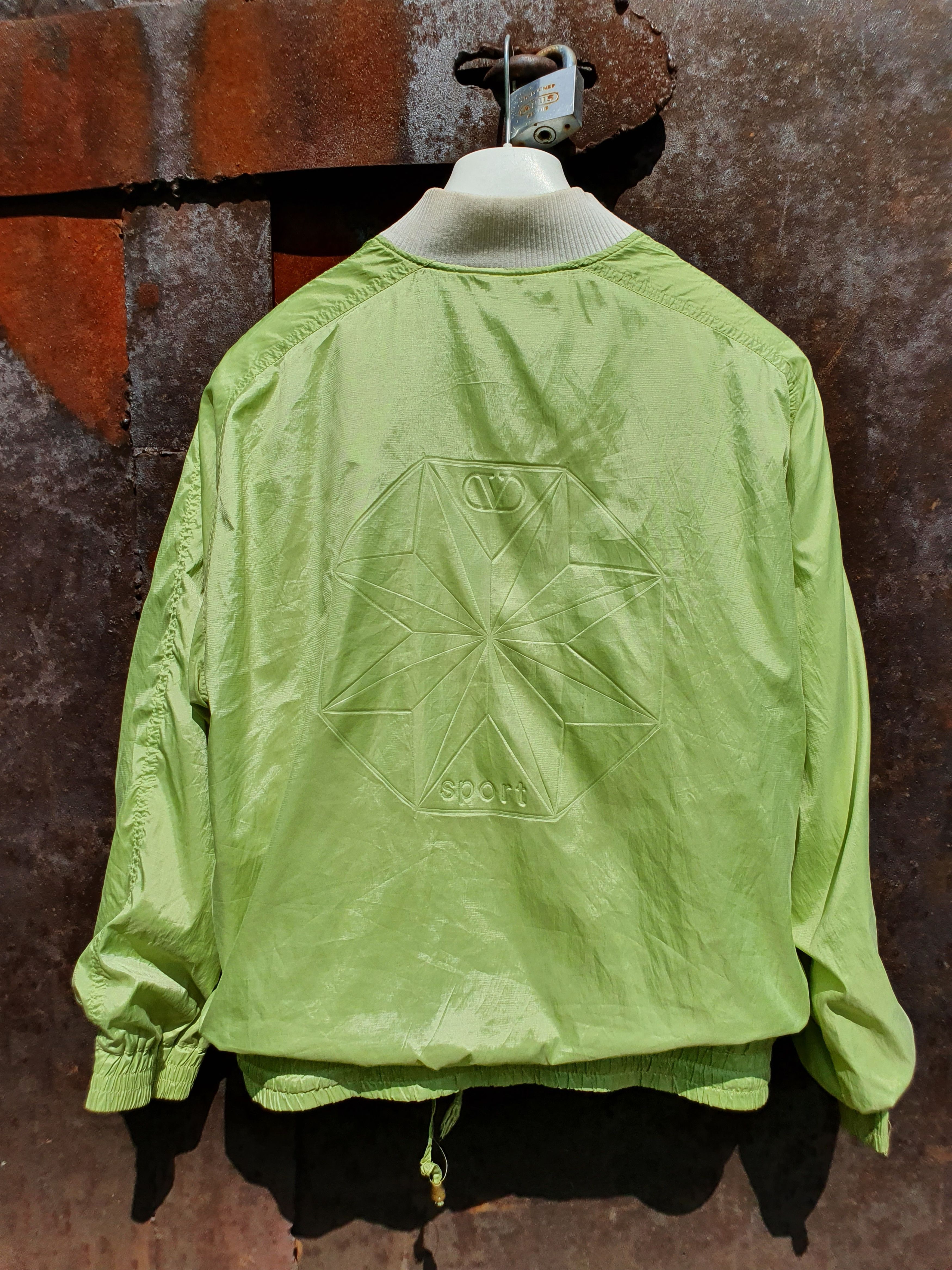Designer × Valentino 80s Very rare VALENTINO Sport Light Jacket RIRI Zipper Size M / US 6-8 / IT 42-44 - 1 Thumbnail