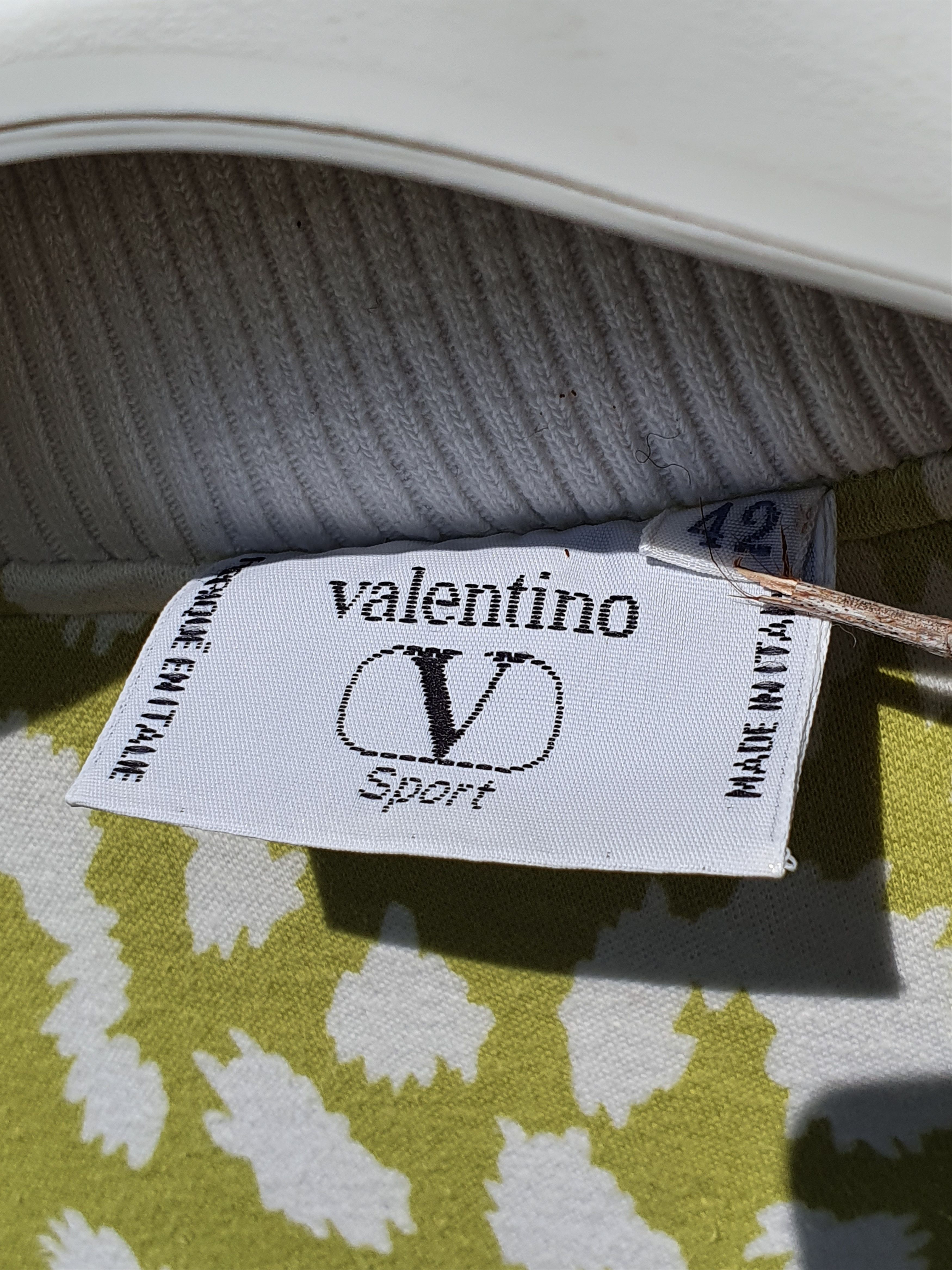 Designer × Valentino 80s Very rare VALENTINO Sport Light Jacket RIRI Zipper Size M / US 6-8 / IT 42-44 - 9 Thumbnail