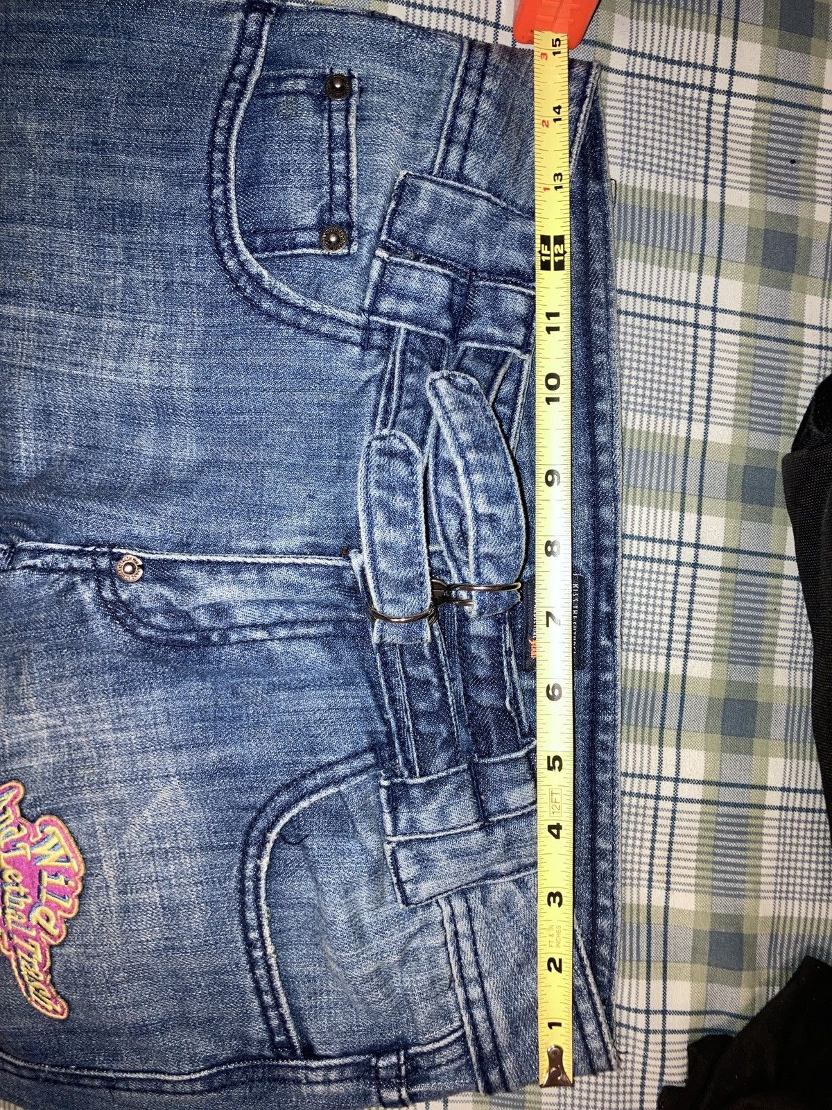 W&LT × Walter Van Beirendonck W&LT SS05 Flared Patch Jeans Size US 30 / EU 46 - 7 Thumbnail