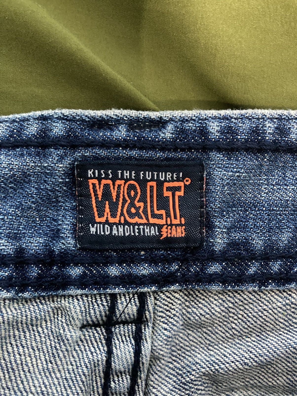 W&LT × Walter Van Beirendonck W&LT SS05 Flared Patch Jeans Size US 30 / EU 46 - 5 Thumbnail