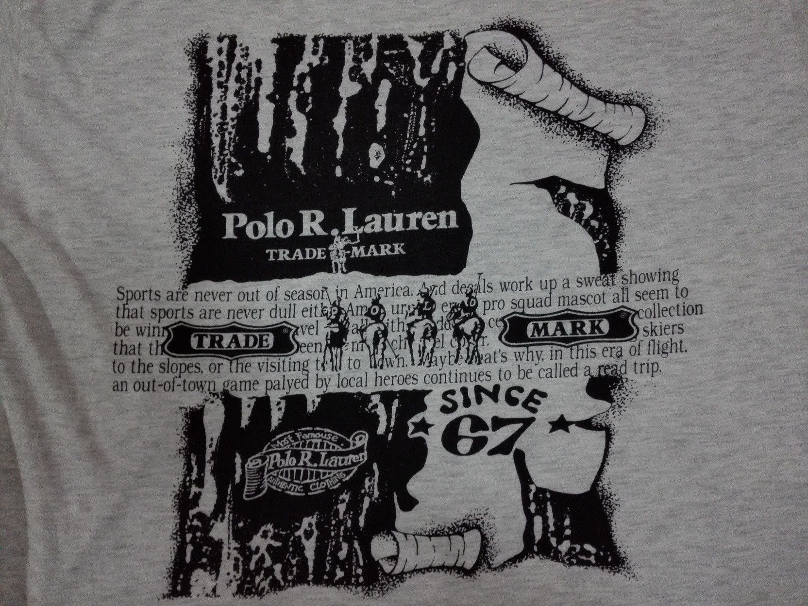 Polo Ralph Lauren Rare POLO RALPH LAUREN SPORT HISTORY Tee Size US L / EU 52-54 / 3 - 2 Thumbnail