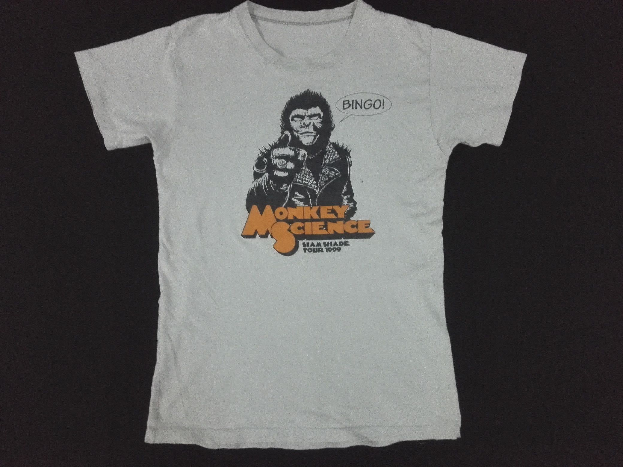 Band Tees Vintage 90s SIAM SHADE MONKEY SCIENCE 1999 TOUR Tee Size US S / EU 44-46 / 1 - 2 Thumbnail