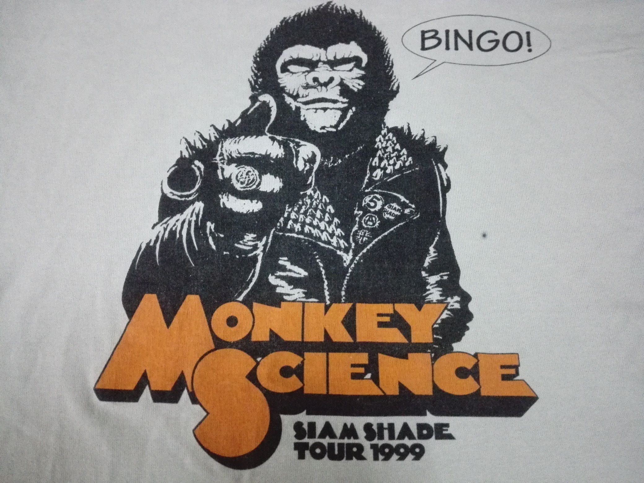 Band Tees Vintage 90s SIAM SHADE MONKEY SCIENCE 1999 TOUR Tee Size US S / EU 44-46 / 1 - 1 Thumbnail