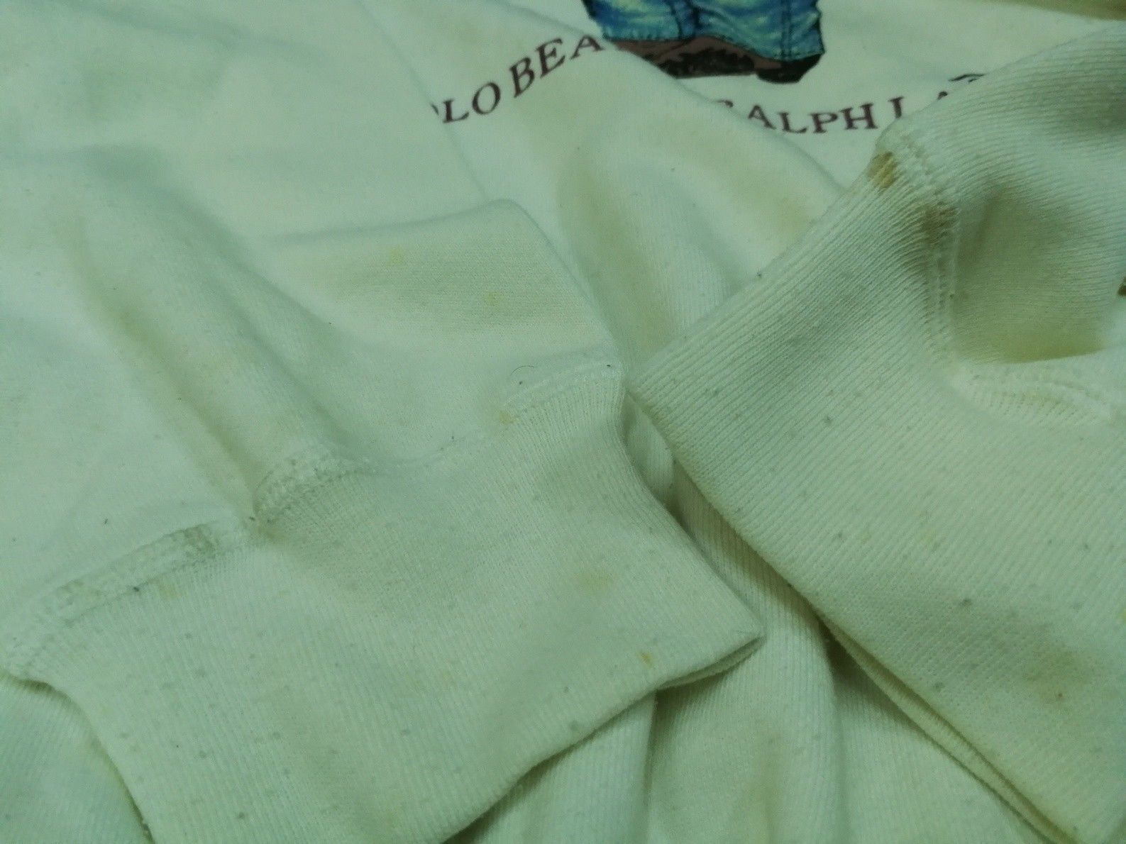 Polo Ralph Lauren 90s POLO BEAR RALPH LAUREN SWEATSHIRT Streetwear Size US M / EU 48-50 / 2 - 7 Thumbnail