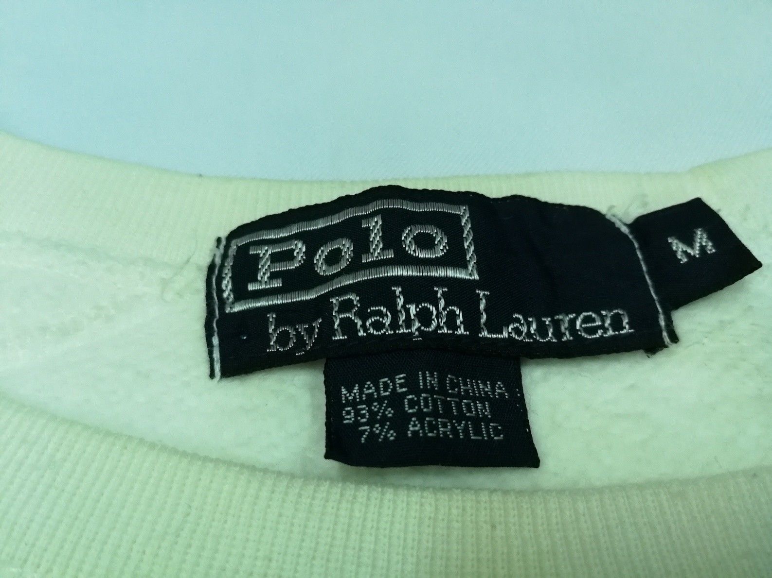 Polo Ralph Lauren 90s POLO BEAR RALPH LAUREN SWEATSHIRT Streetwear Size US M / EU 48-50 / 2 - 2 Thumbnail