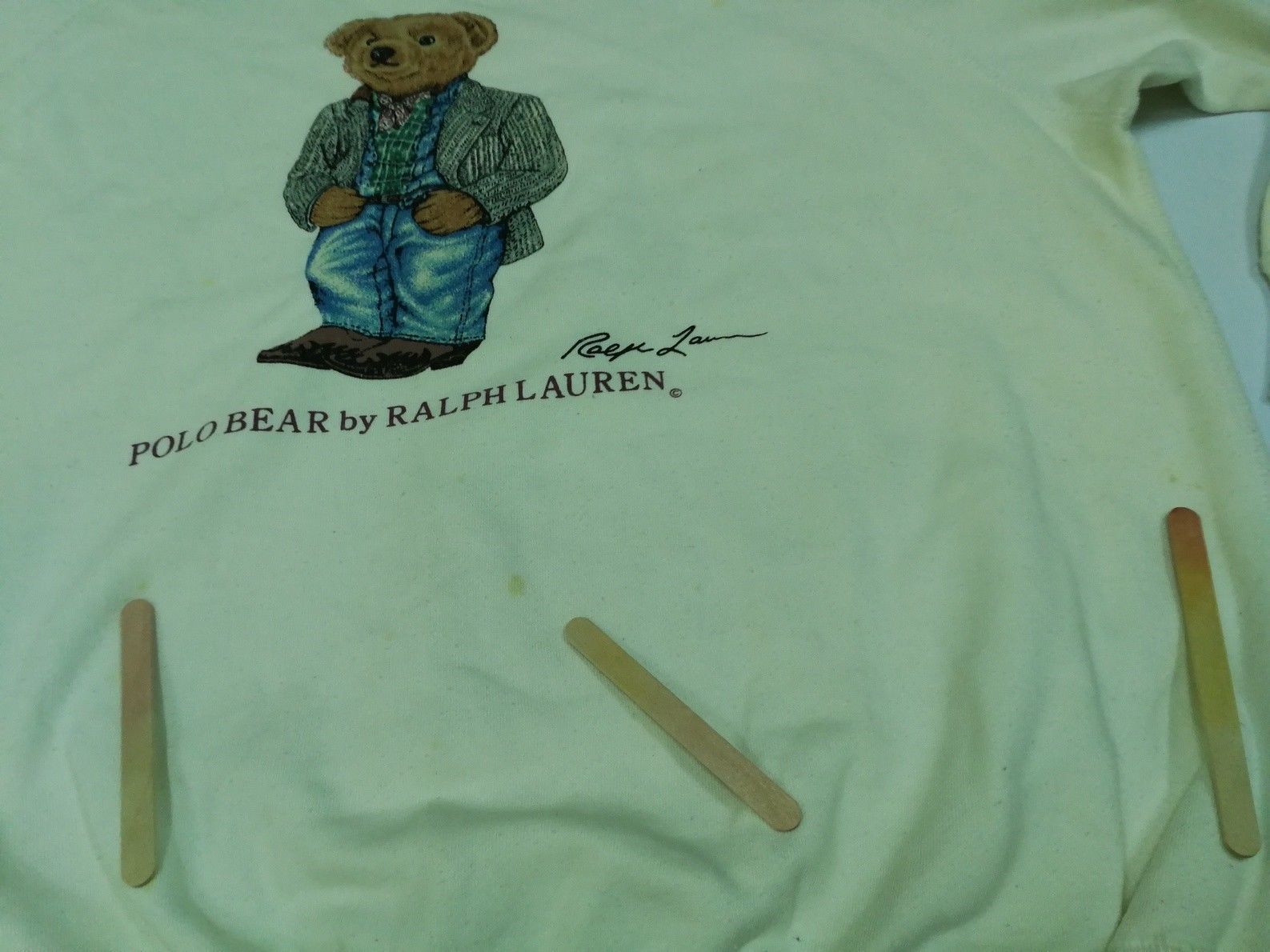 Polo Ralph Lauren 90s POLO BEAR RALPH LAUREN SWEATSHIRT Streetwear Size US M / EU 48-50 / 2 - 8 Thumbnail