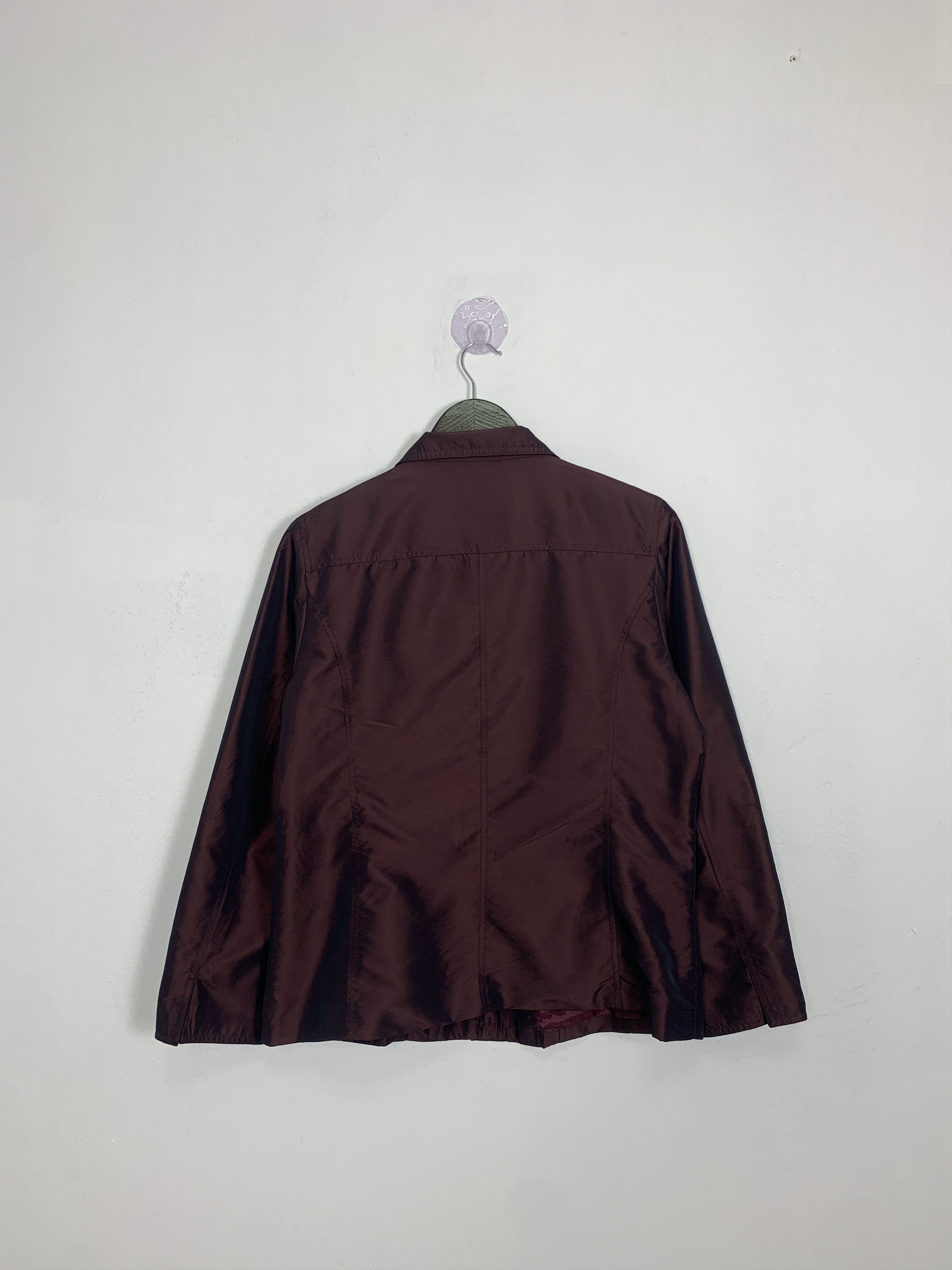 Japanese Brand × Vintage Vintage VERSARE Zip Up Collar Jacket Size S / US 4 / IT 40 - 12 Thumbnail