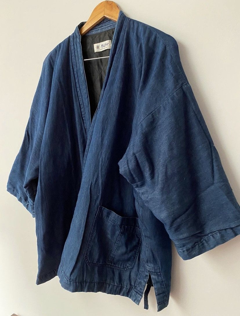 Japanese Brand 🇯🇵Malfur Narogi Kimono design Jacket oversized Size US XL / EU 56 / 4 - 1 Thumbnail