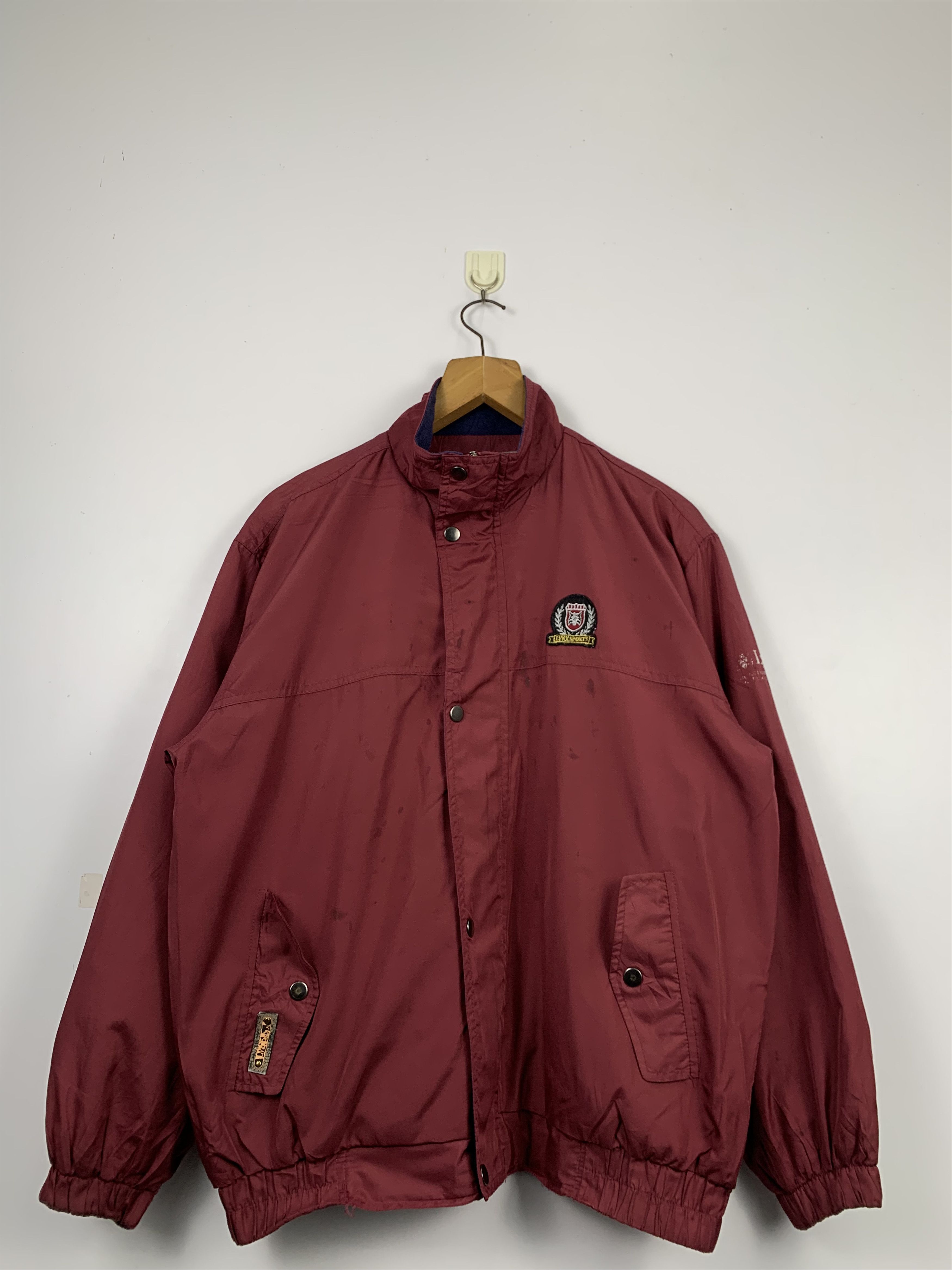 Japanese Brand Vintage LYNX Zip UP Windbreaker Jacket Size US M / EU 48-50 / 2 - 1 Thumbnail