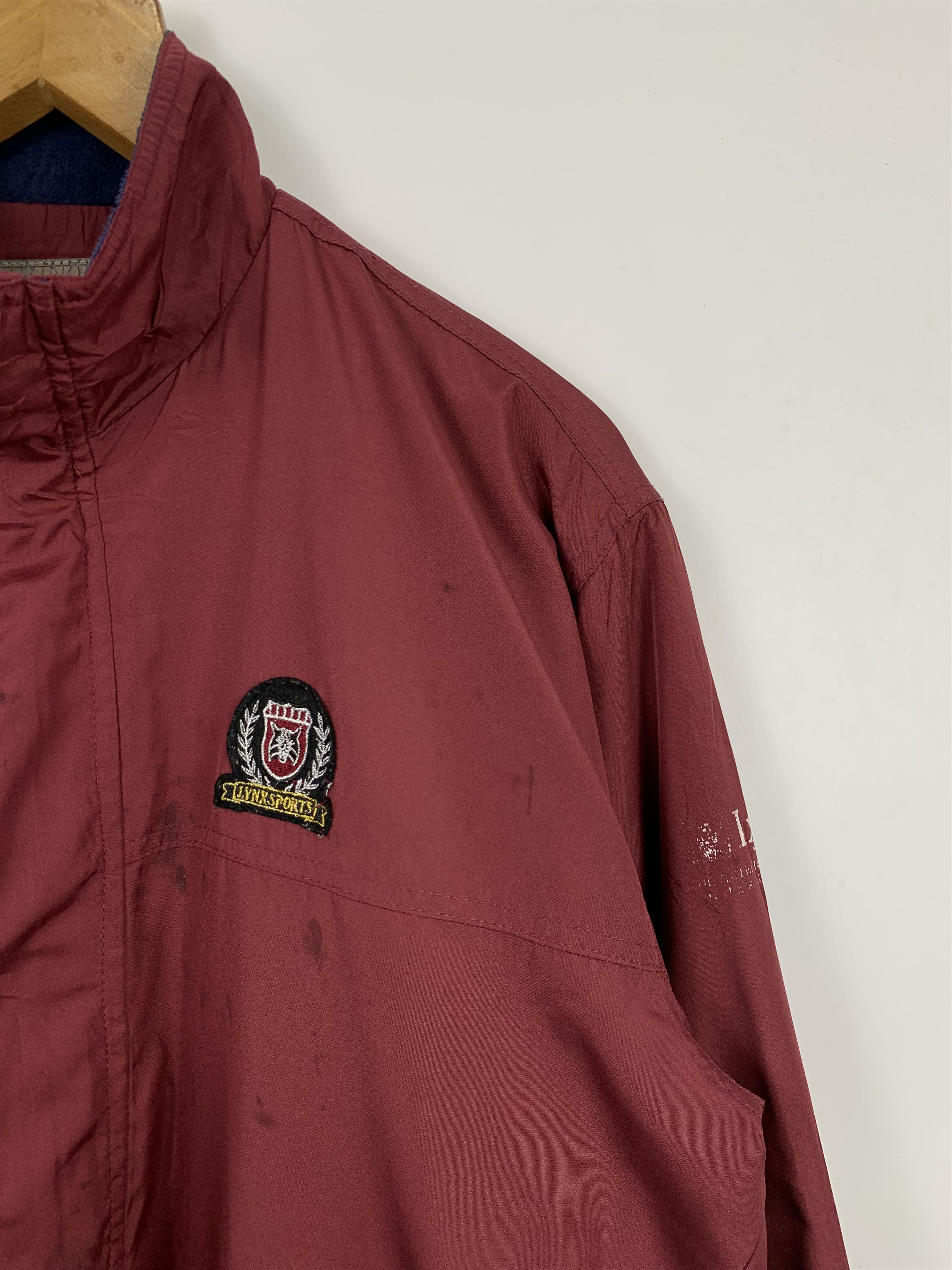 Japanese Brand Vintage LYNX Zip UP Windbreaker Jacket Size US M / EU 48-50 / 2 - 4 Thumbnail