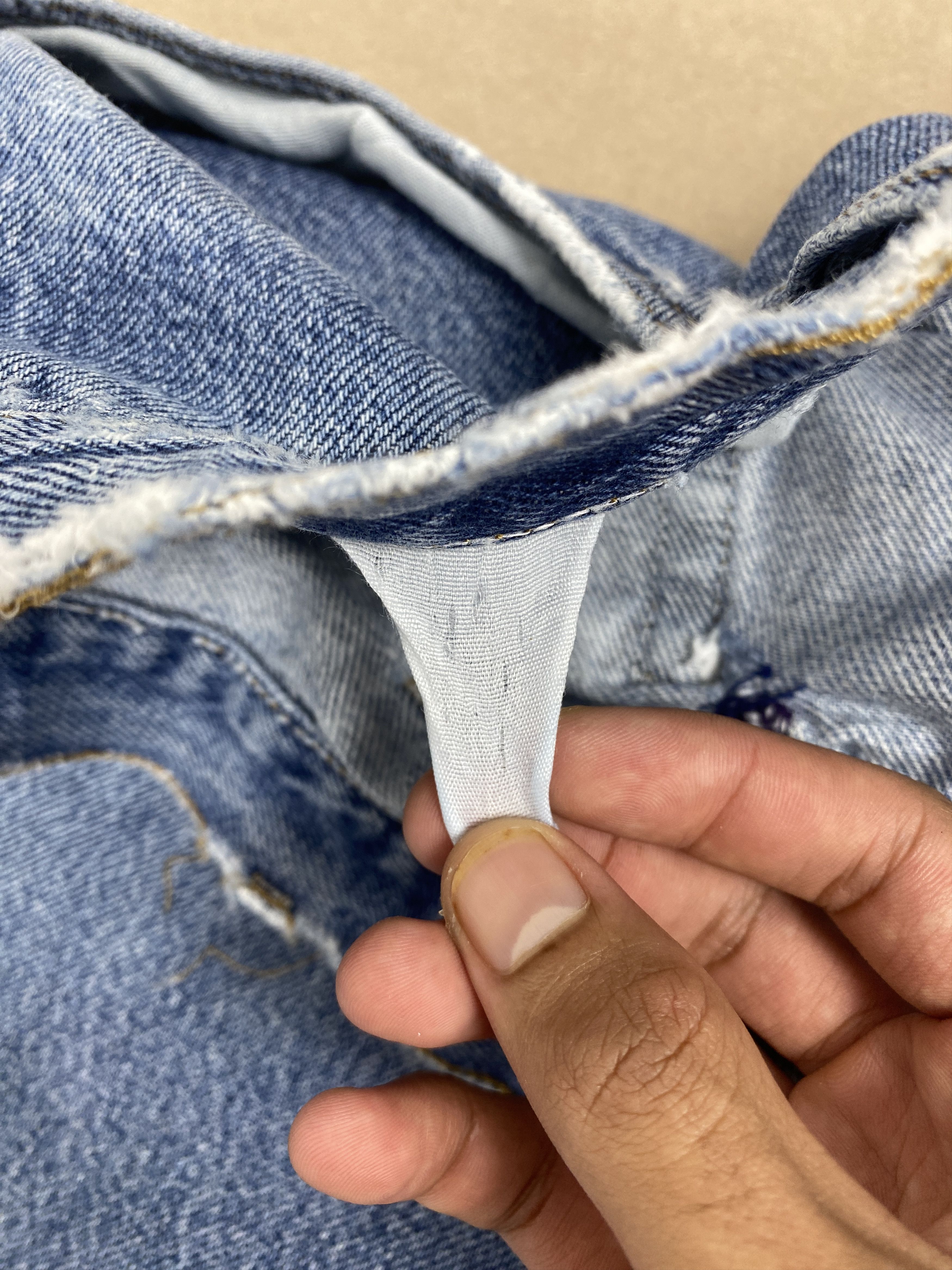 Vintage Vintage Wrangler Straight Cut Light Wash Jeans Size US 34 / EU 50 - 10 Thumbnail