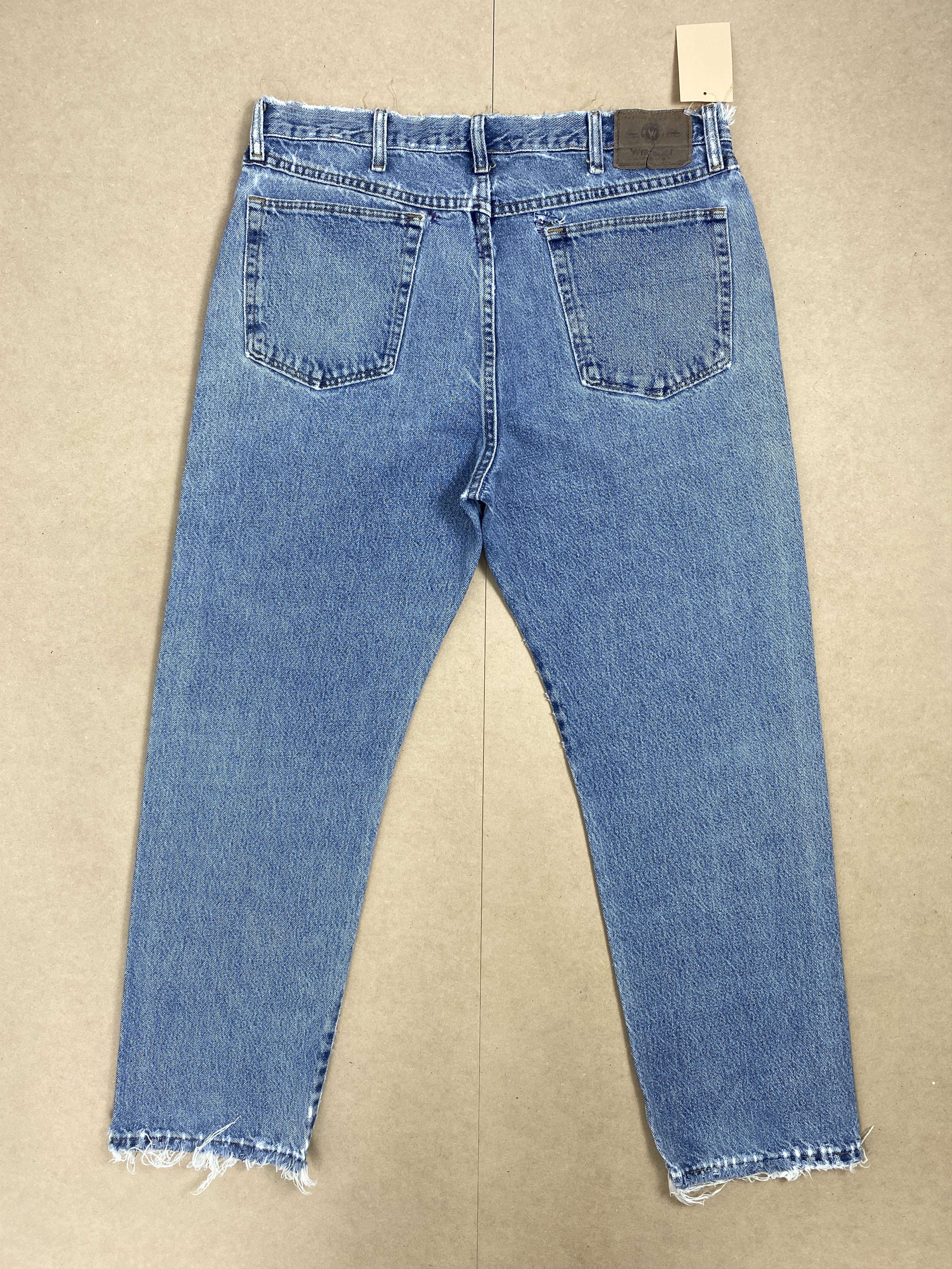Vintage Vintage Wrangler Straight Cut Light Wash Jeans Size US 34 / EU 50 - 6 Thumbnail