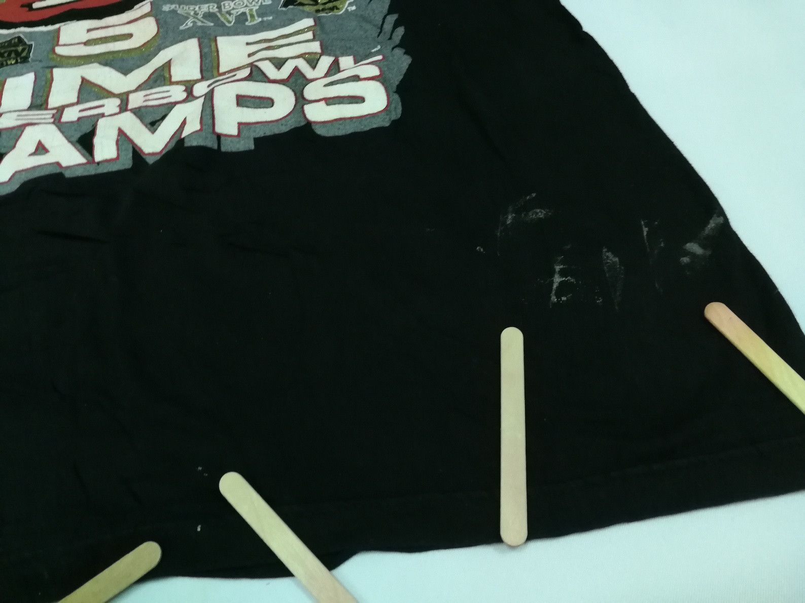 Champs Sport Rare 90s 49ers 5 Time Superbowl Champs Tee Size US L / EU 52-54 / 3 - 7 Thumbnail