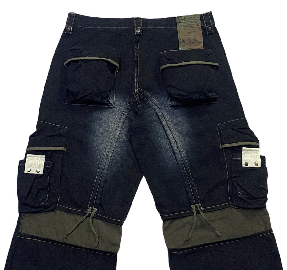 PPFM PPFM Cargo Tactical Maltipocket Denim Jeans Size US 34 / EU 50 - 25 Thumbnail