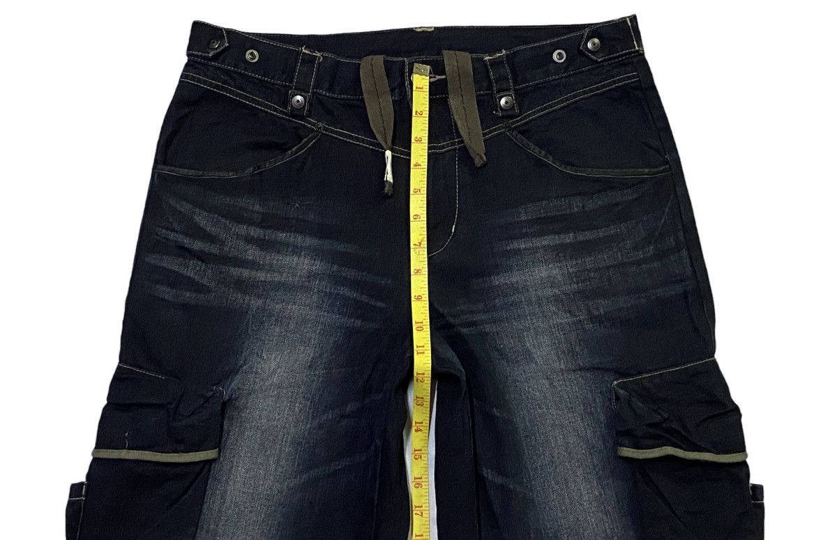 PPFM PPFM Cargo Tactical Maltipocket Denim Jeans Size US 34 / EU 50 - 5 Thumbnail
