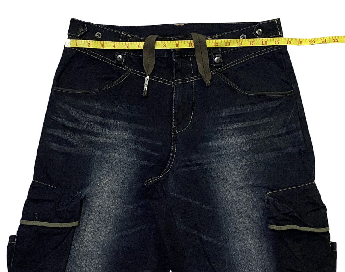 PPFM PPFM Cargo Tactical Maltipocket Denim Jeans Size US 34 / EU 50 - 4 Thumbnail