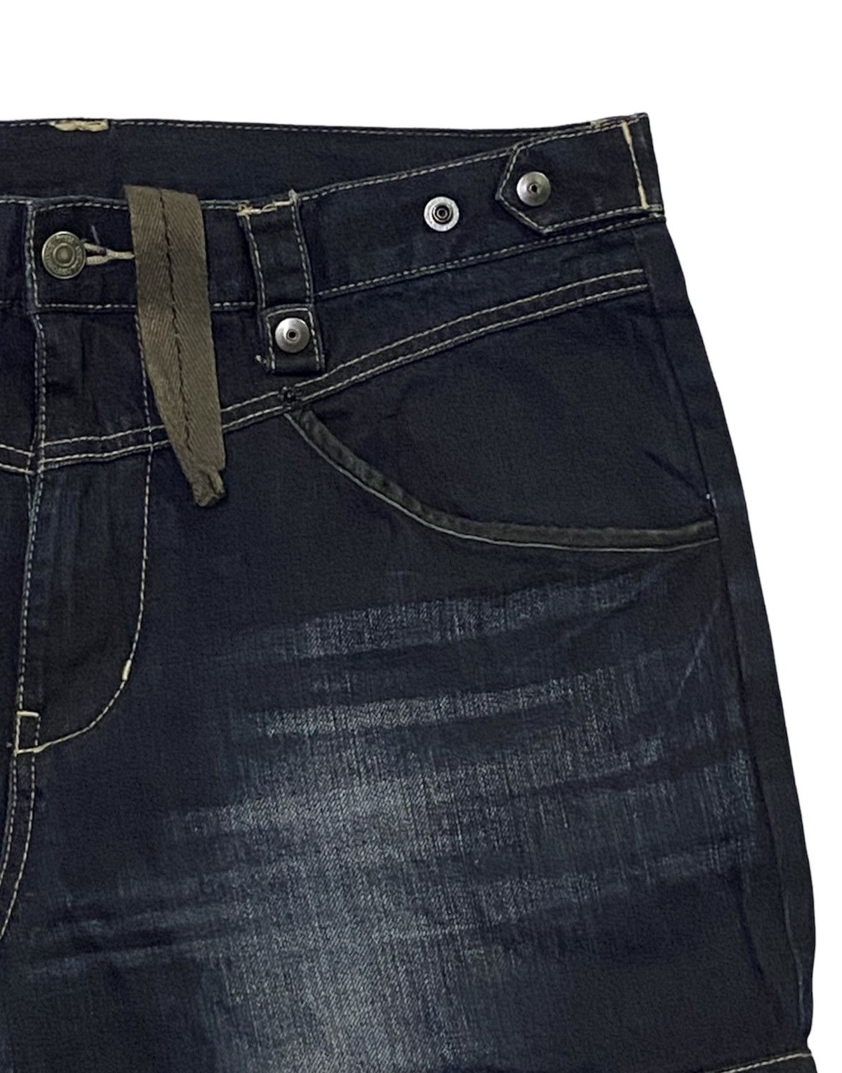 PPFM PPFM Cargo Tactical Maltipocket Denim Jeans Size US 34 / EU 50 - 21 Thumbnail