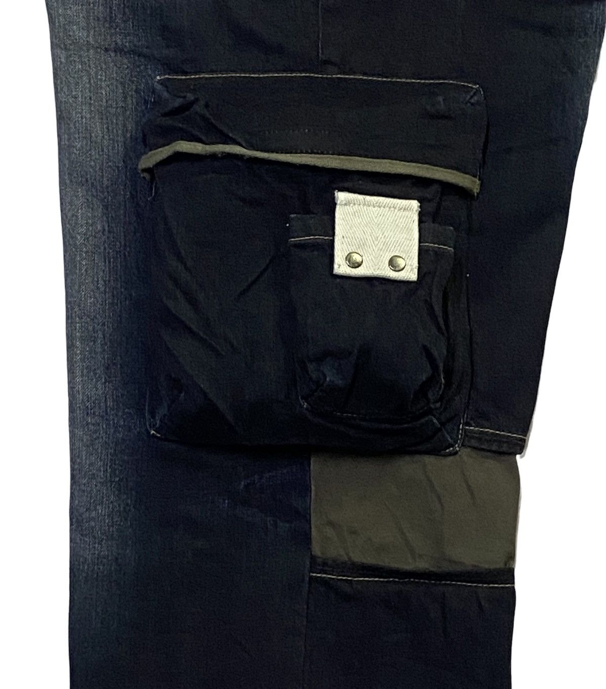 PPFM PPFM Cargo Tactical Maltipocket Denim Jeans Size US 34 / EU 50 - 19 Thumbnail