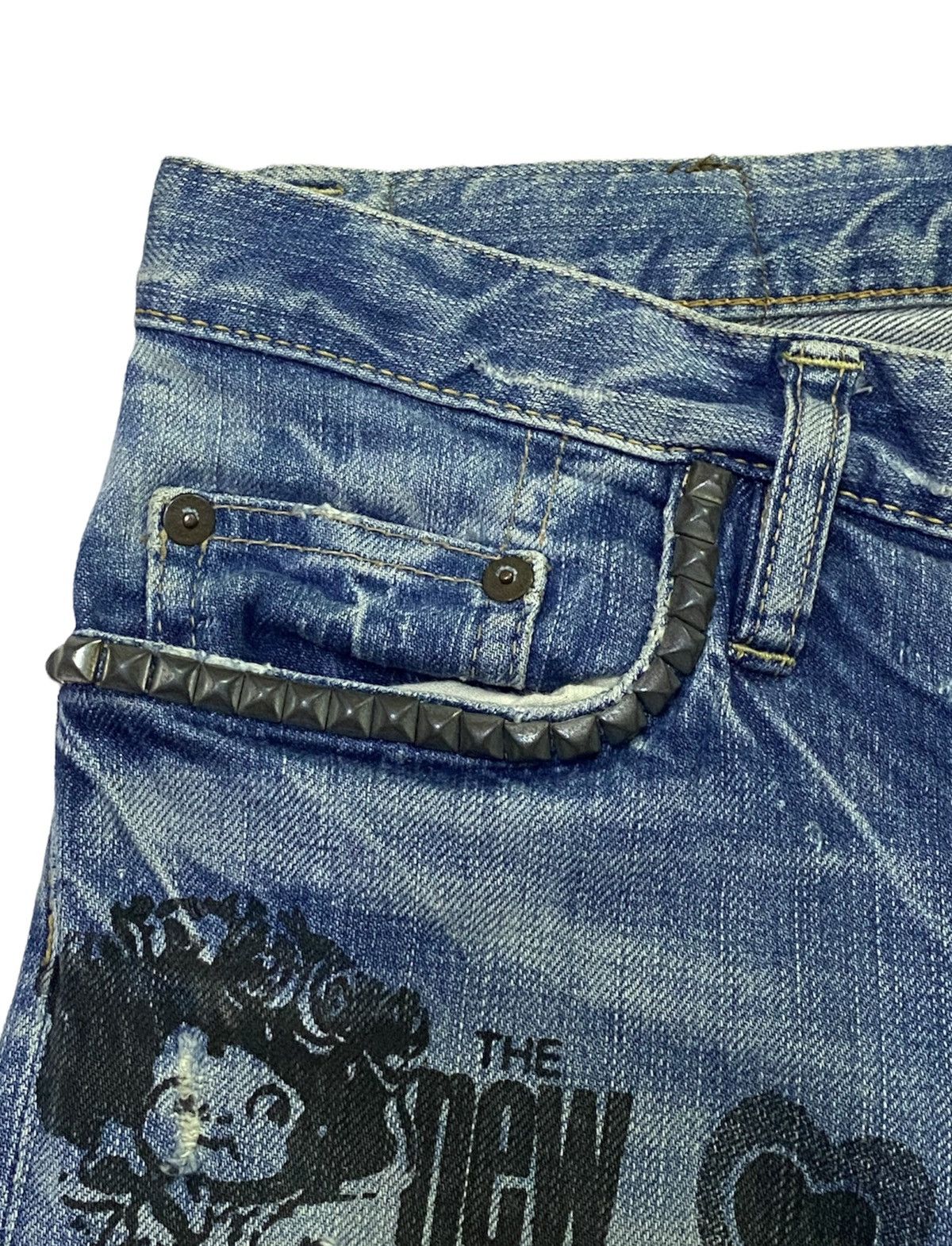 Hysteric Glamour Hysteric Glamour X The New York Dolls Denim Jeans Size US 29 - 15 Thumbnail