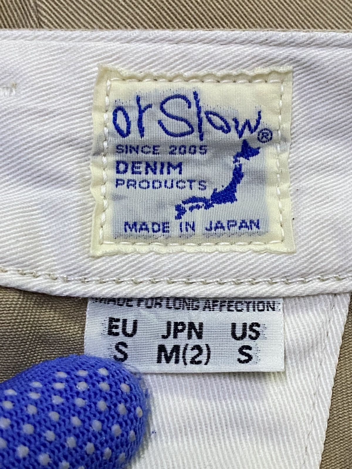 Japanese Brand × Orslow ORSLOW Khakis Pants Herringbone Twill Ecru Size US 30 / EU 46 - 11 Thumbnail