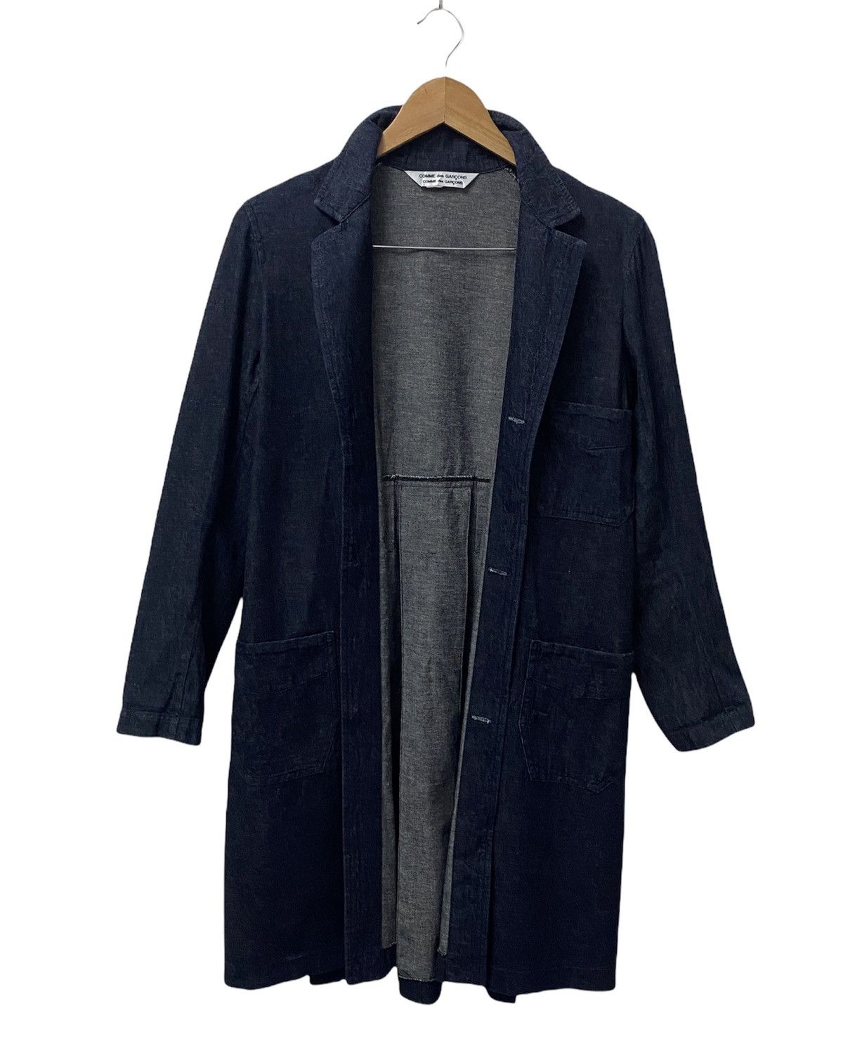 Comme Des Garçons AD2012 Long Denim Jacket