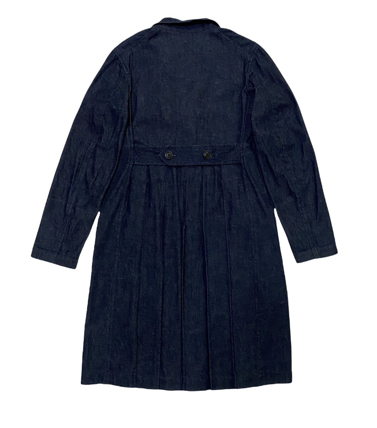 Comme des Garcons Comme Des Garçons AD2012 Long Denim Jacket Size US S / EU 44-46 / 1 - 2 Thumbnail