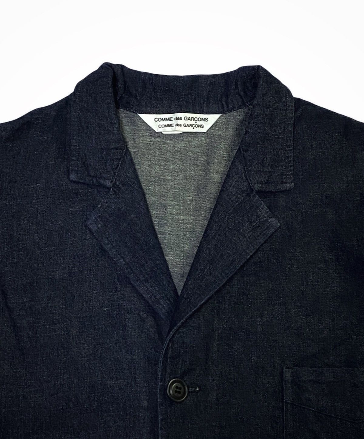 Comme des Garcons Comme Des Garçons AD2012 Long Denim Jacket Size US S / EU 44-46 / 1 - 18 Thumbnail