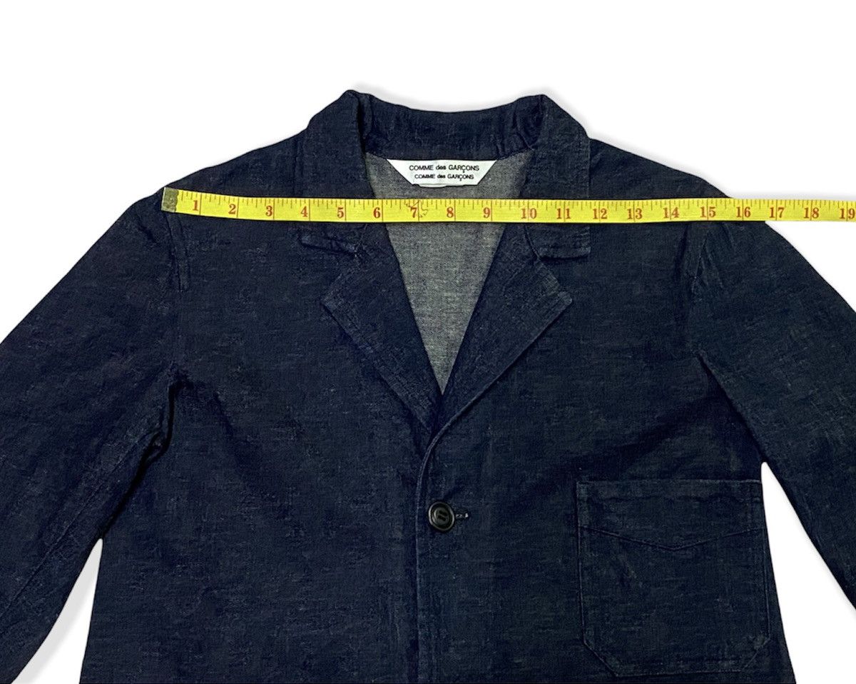 Comme des Garcons Comme Des Garçons AD2012 Long Denim Jacket Size US S / EU 44-46 / 1 - 8 Thumbnail