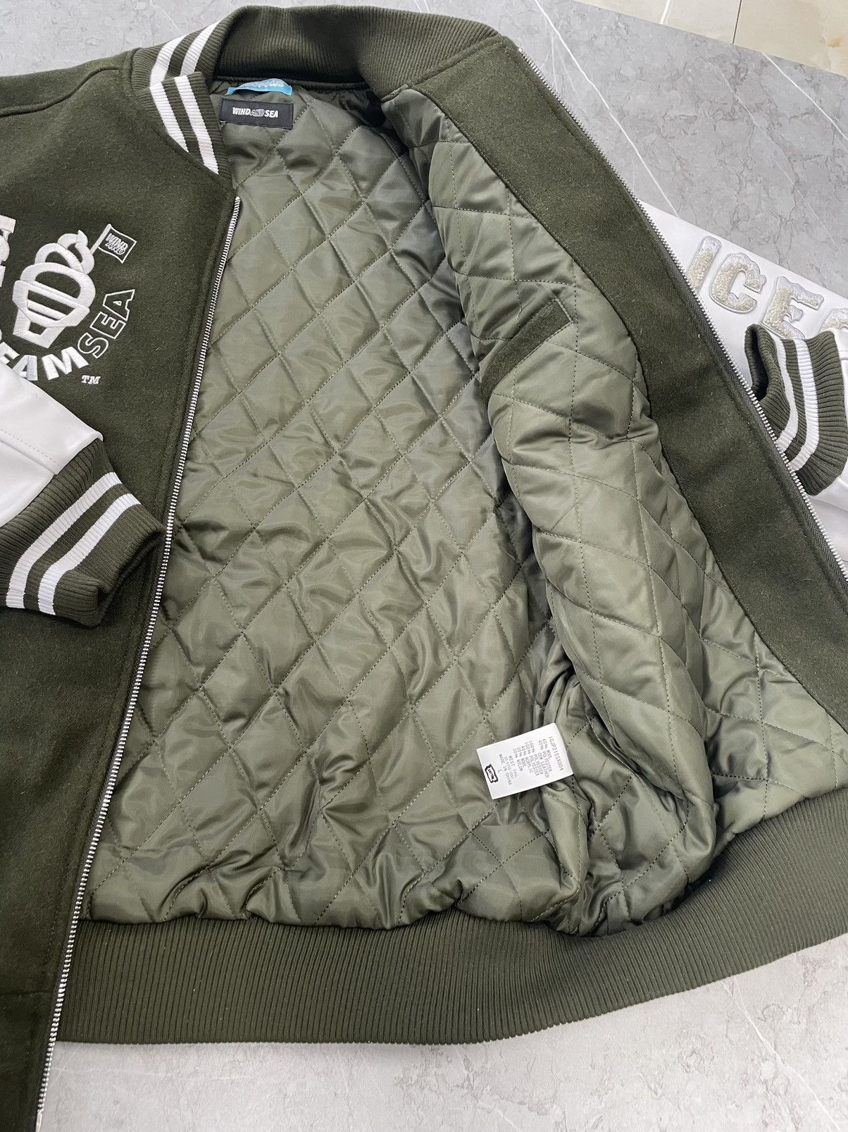 Icecream Icecream x wind and sea varsity jacket L Size US L / EU 52-54 / 3 - 9 Thumbnail