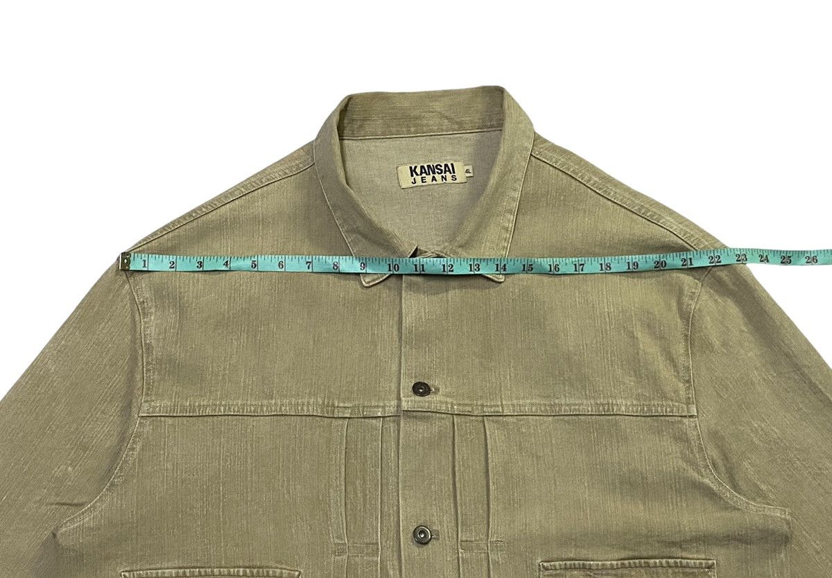 Japanese Brand × Kansai Yamamoto × Vintage Vintage Kansai Yamamoto Denim Jacket Size US XL / EU 56 / 4 - 6 Thumbnail