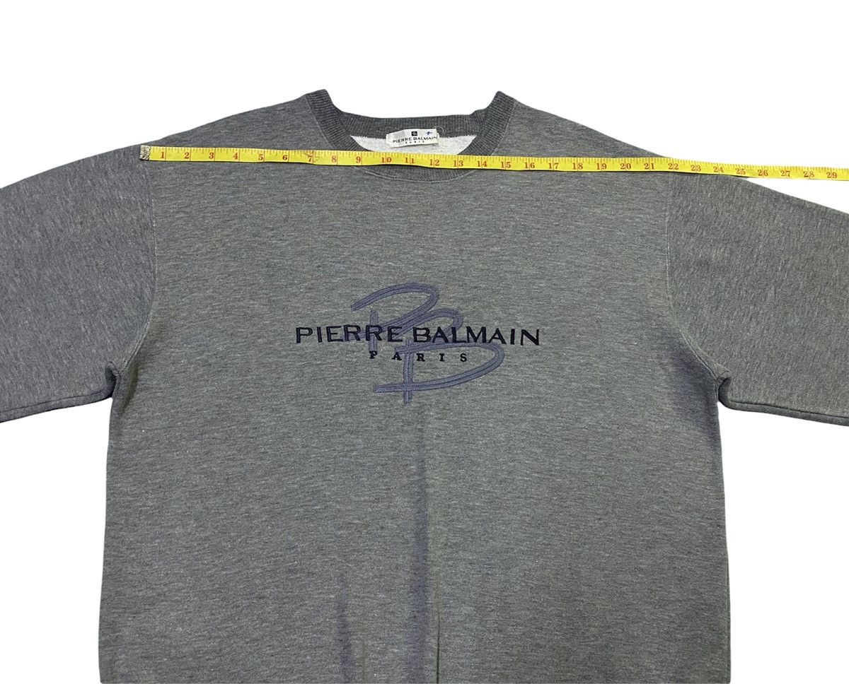 Japanese Brand × Pierre Balmain × Vintage Vintage Pierre Balmain Sweatshirt Size US L / EU 52-54 / 3 - 6 Thumbnail