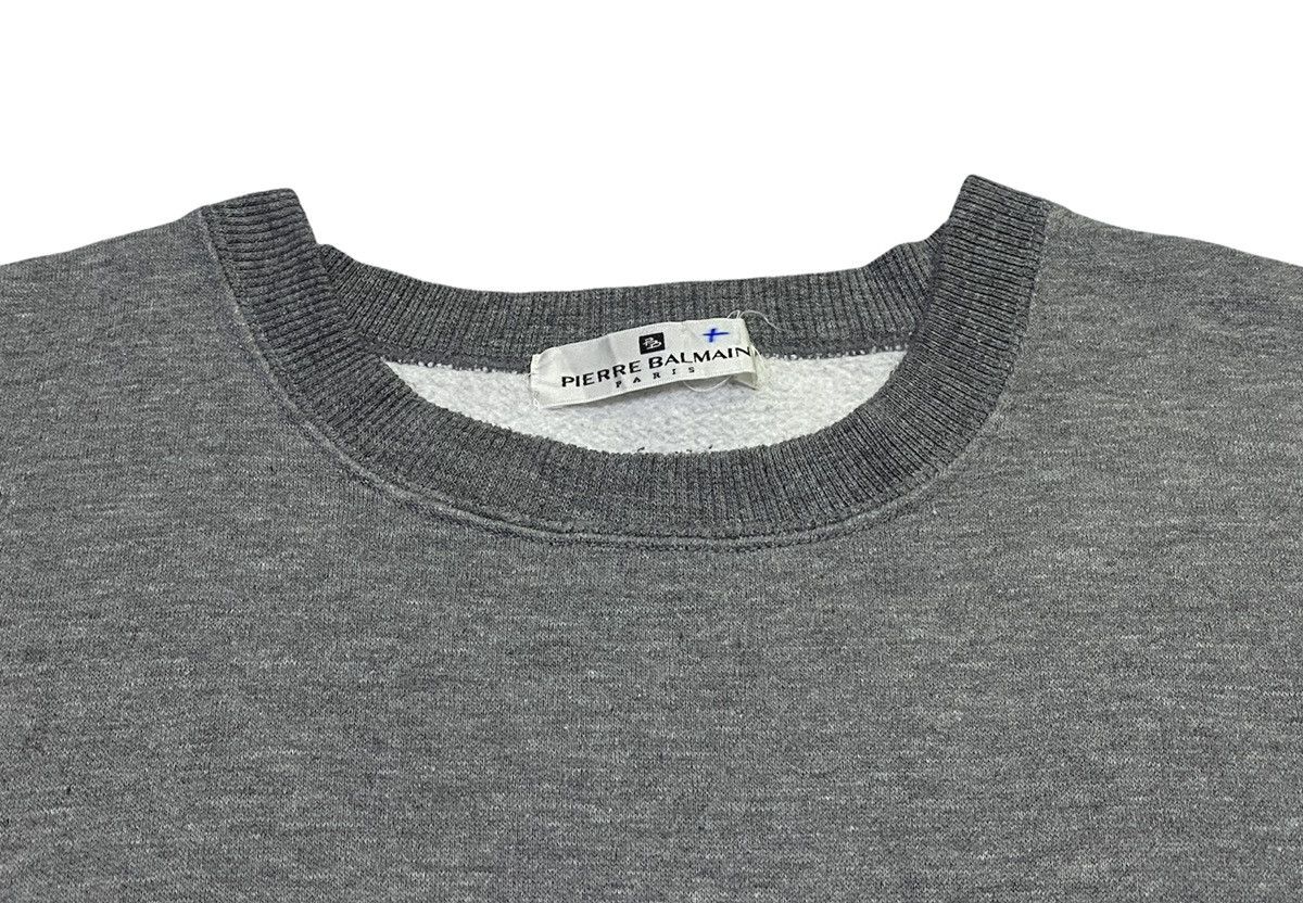 Japanese Brand × Pierre Balmain × Vintage Vintage Pierre Balmain Sweatshirt Size US L / EU 52-54 / 3 - 12 Thumbnail