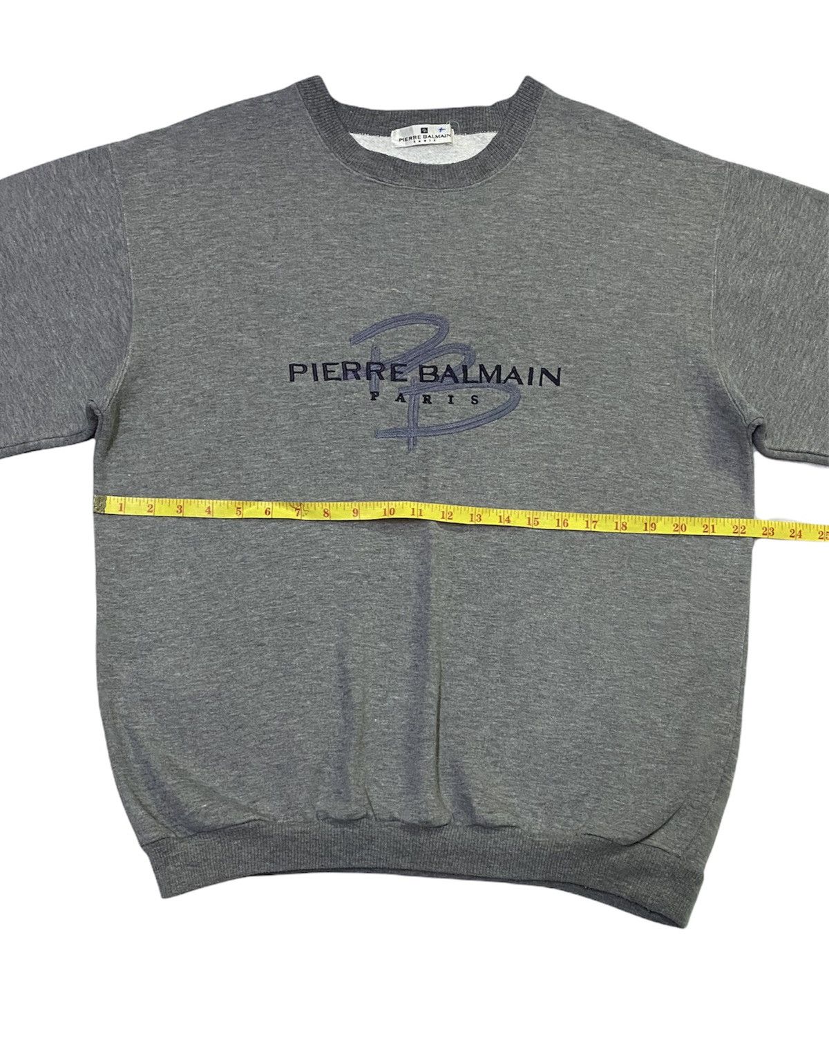 Japanese Brand × Pierre Balmain × Vintage Vintage Pierre Balmain Sweatshirt Size US L / EU 52-54 / 3 - 4 Thumbnail