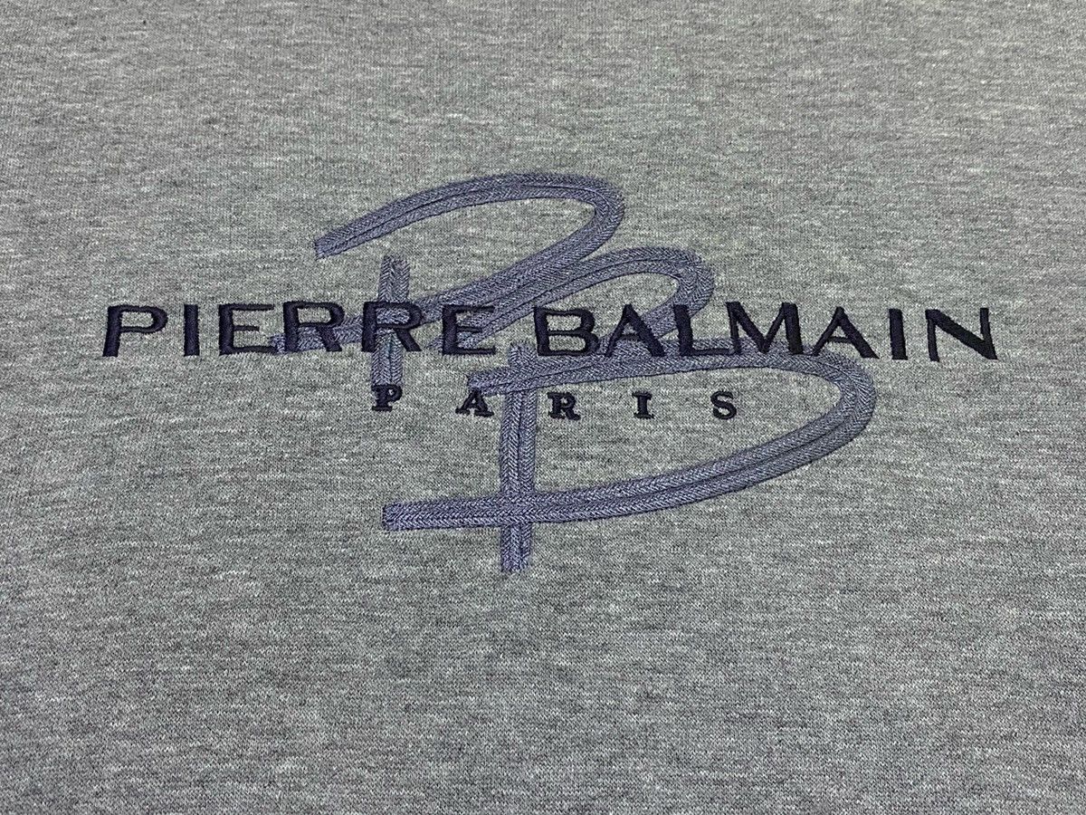 Japanese Brand × Pierre Balmain × Vintage Vintage Pierre Balmain Sweatshirt Size US L / EU 52-54 / 3 - 13 Thumbnail