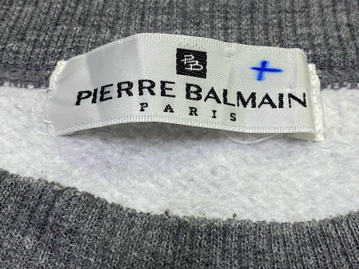 Japanese Brand × Pierre Balmain × Vintage Vintage Pierre Balmain Sweatshirt Size US L / EU 52-54 / 3 - 10 Thumbnail
