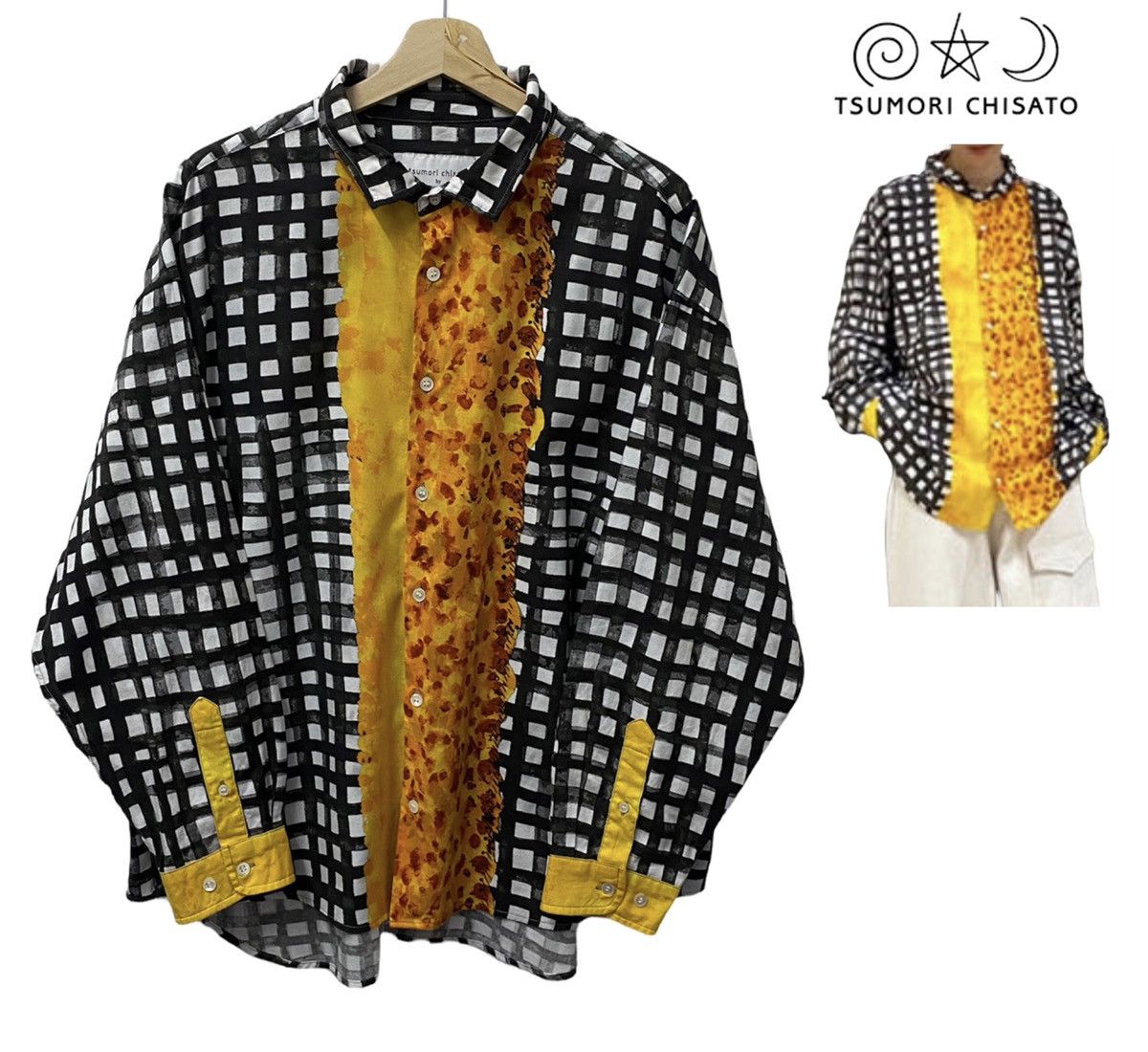 Tsumori Chisato TSUMORI CHISATO X NIKO AND BUTTON UPS LONG SLEEVE SHIRT Size US L / EU 52-54 / 3 - 1 Thumbnail