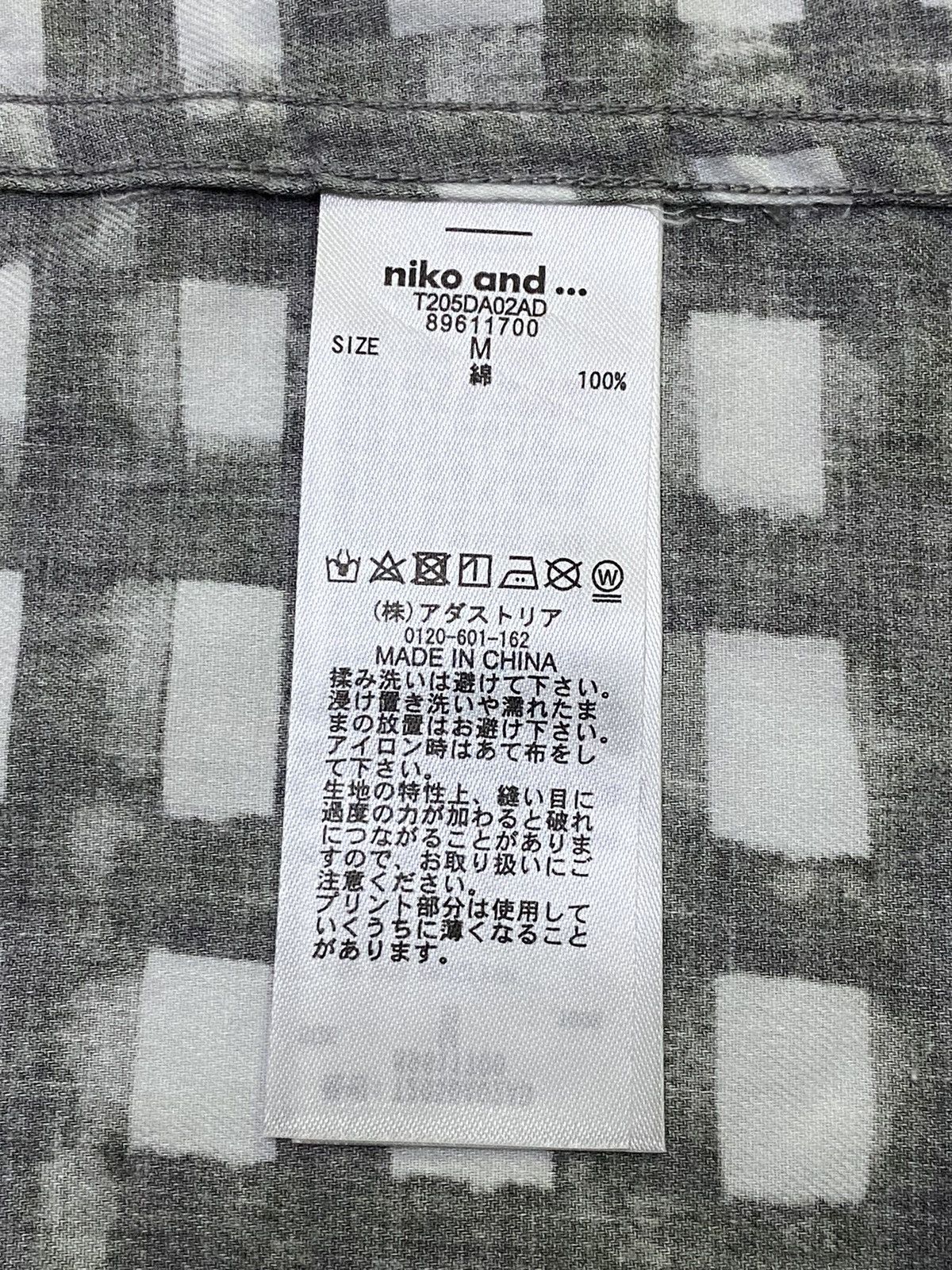 Tsumori Chisato TSUMORI CHISATO X NIKO AND BUTTON UPS LONG SLEEVE SHIRT Size US L / EU 52-54 / 3 - 10 Thumbnail