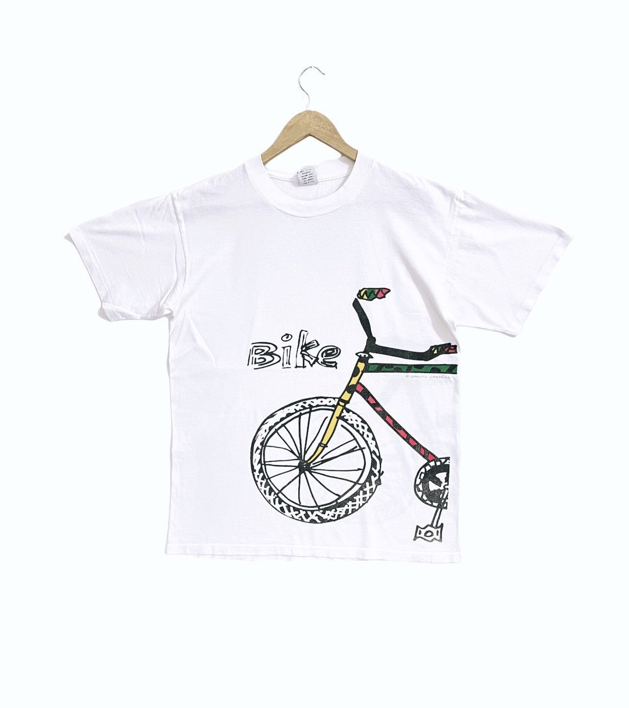 Vintage vintage gravity graphics bike art tshirt Size US L / EU 52-54 / 3 - 1 Thumbnail