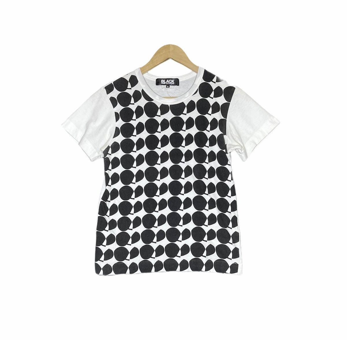 image of Comme Des Garcons Tshirt Cdg Tshirt Designer in White, Women's (Size Small)