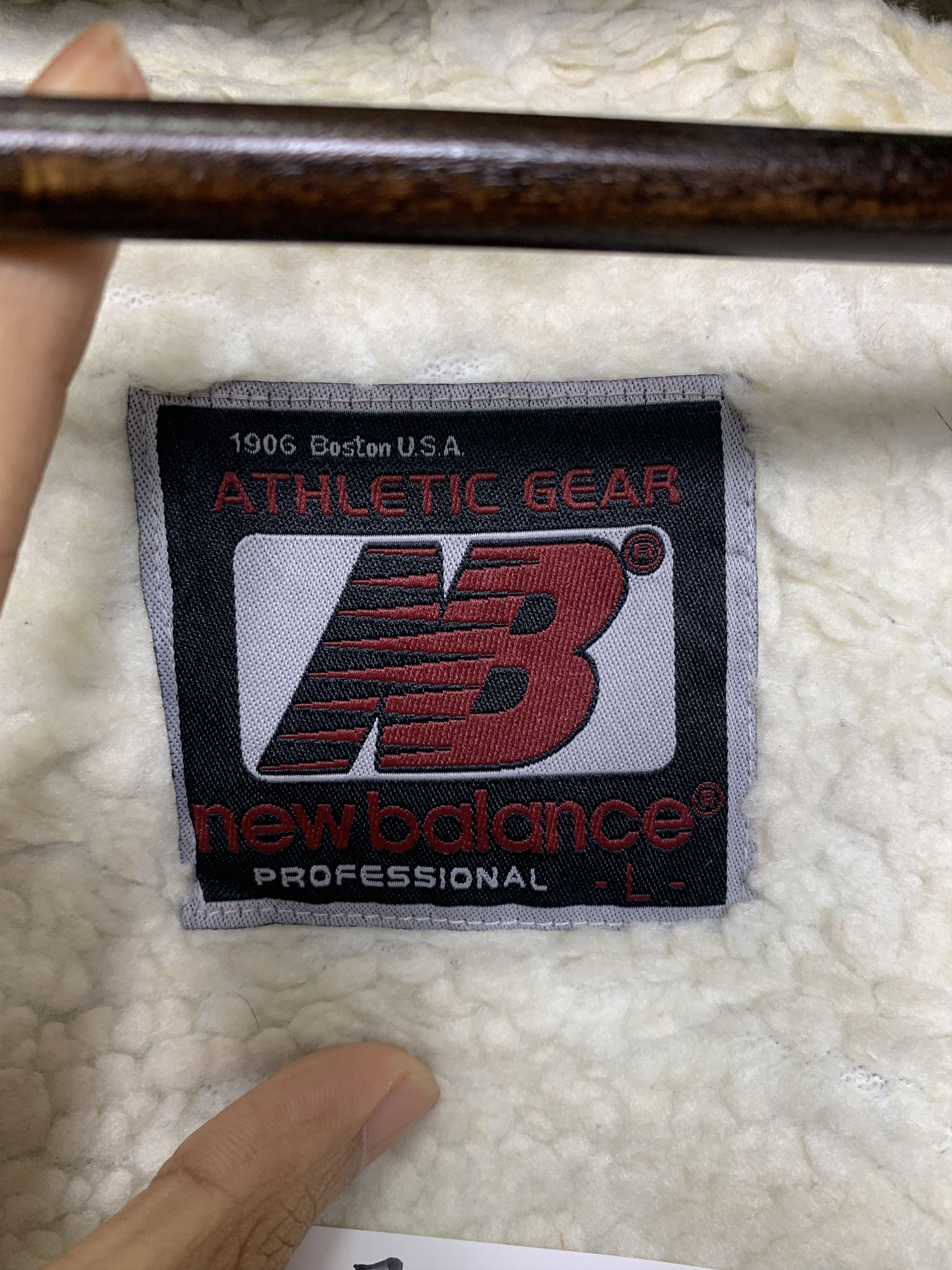 New Balance Vintage NEW BALANCE Jackets Fleece Lining Size US L / EU 52-54 / 3 - 12 Thumbnail