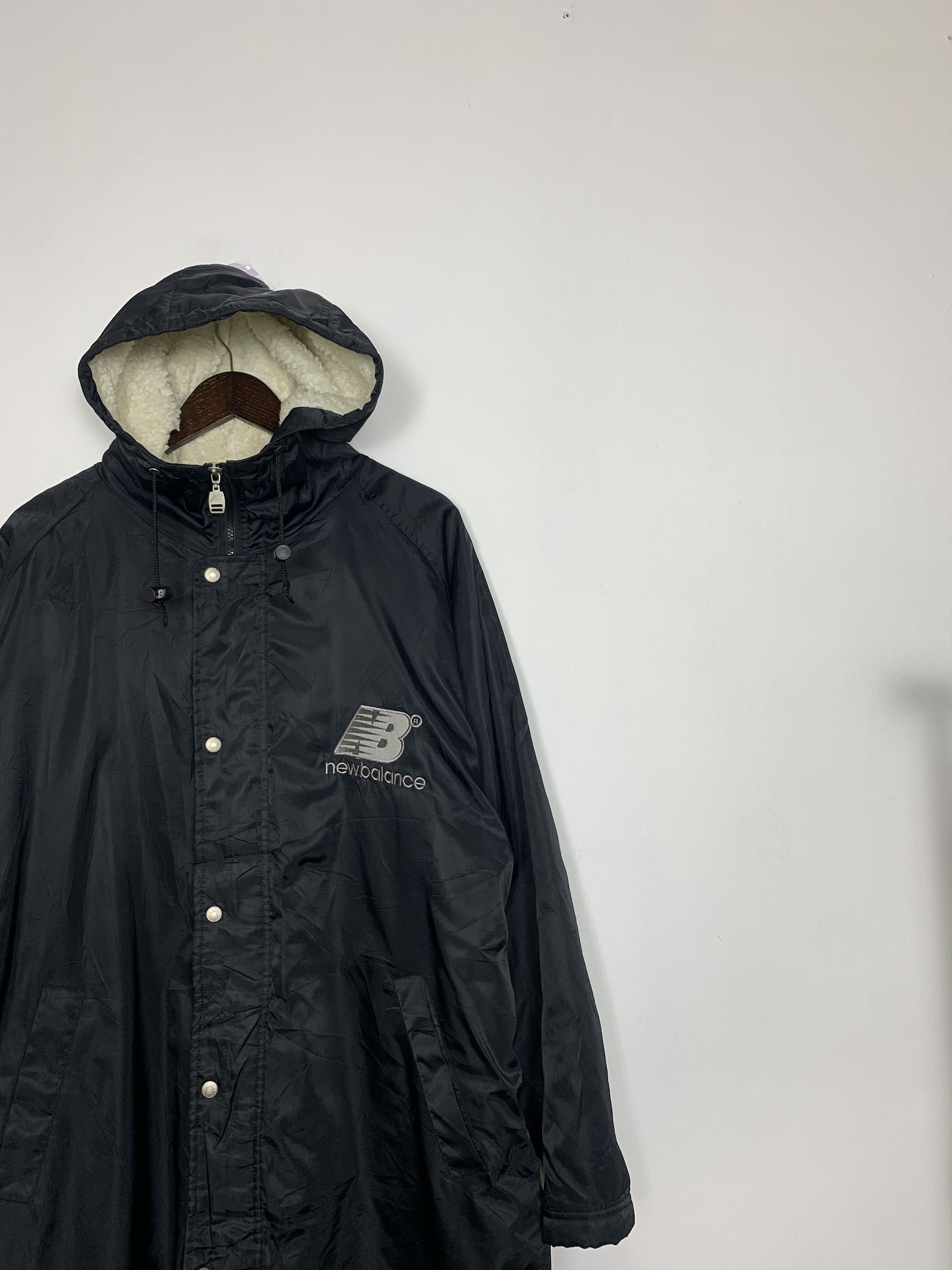 New Balance Vintage NEW BALANCE Jackets Fleece Lining Size US L / EU 52-54 / 3 - 3 Thumbnail