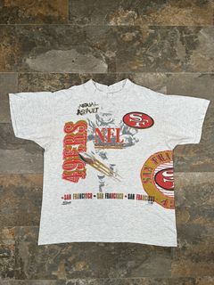 vintage 90s salem sportswear deion sanders San Francisco 49ers t shirt
