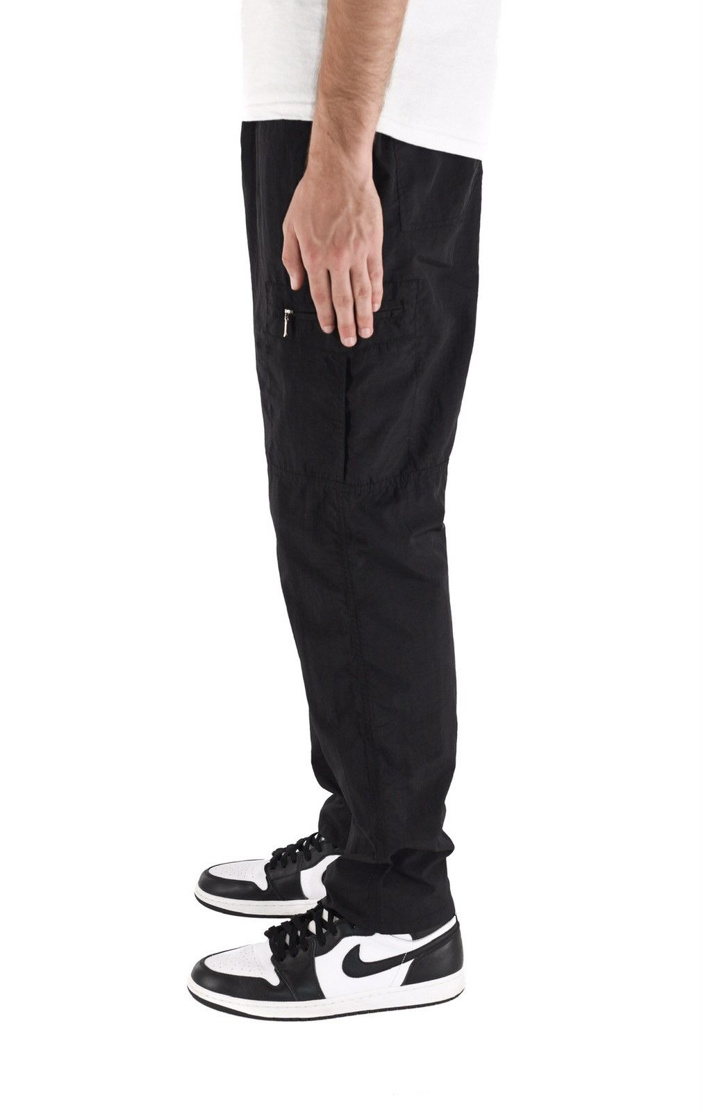 Japanese Brand Nylon Cargo Pants Black Size US 40 / EU 56 - 3 Thumbnail