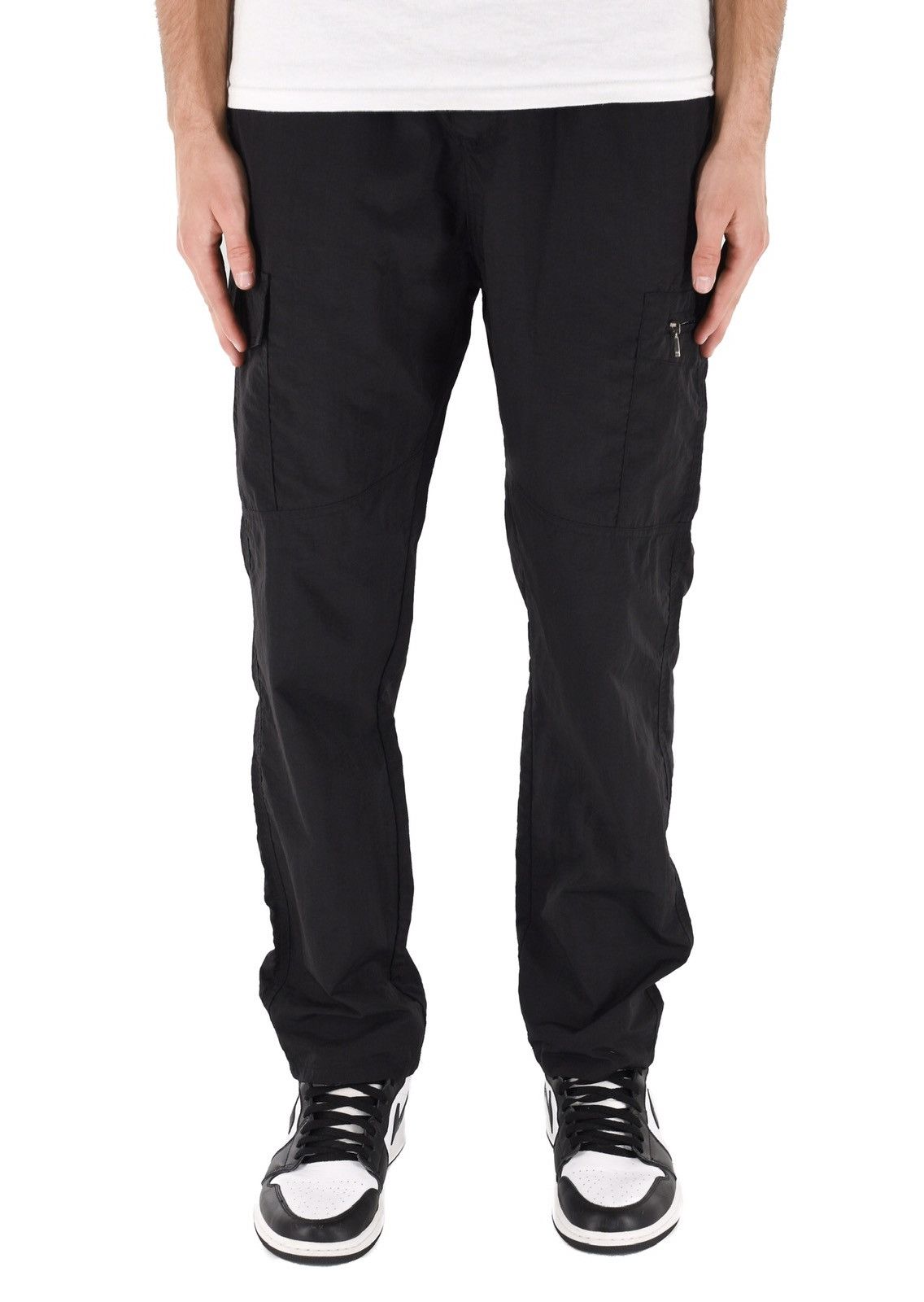 Japanese Brand Nylon Cargo Pants Black Size US 40 / EU 56 - 1 Thumbnail
