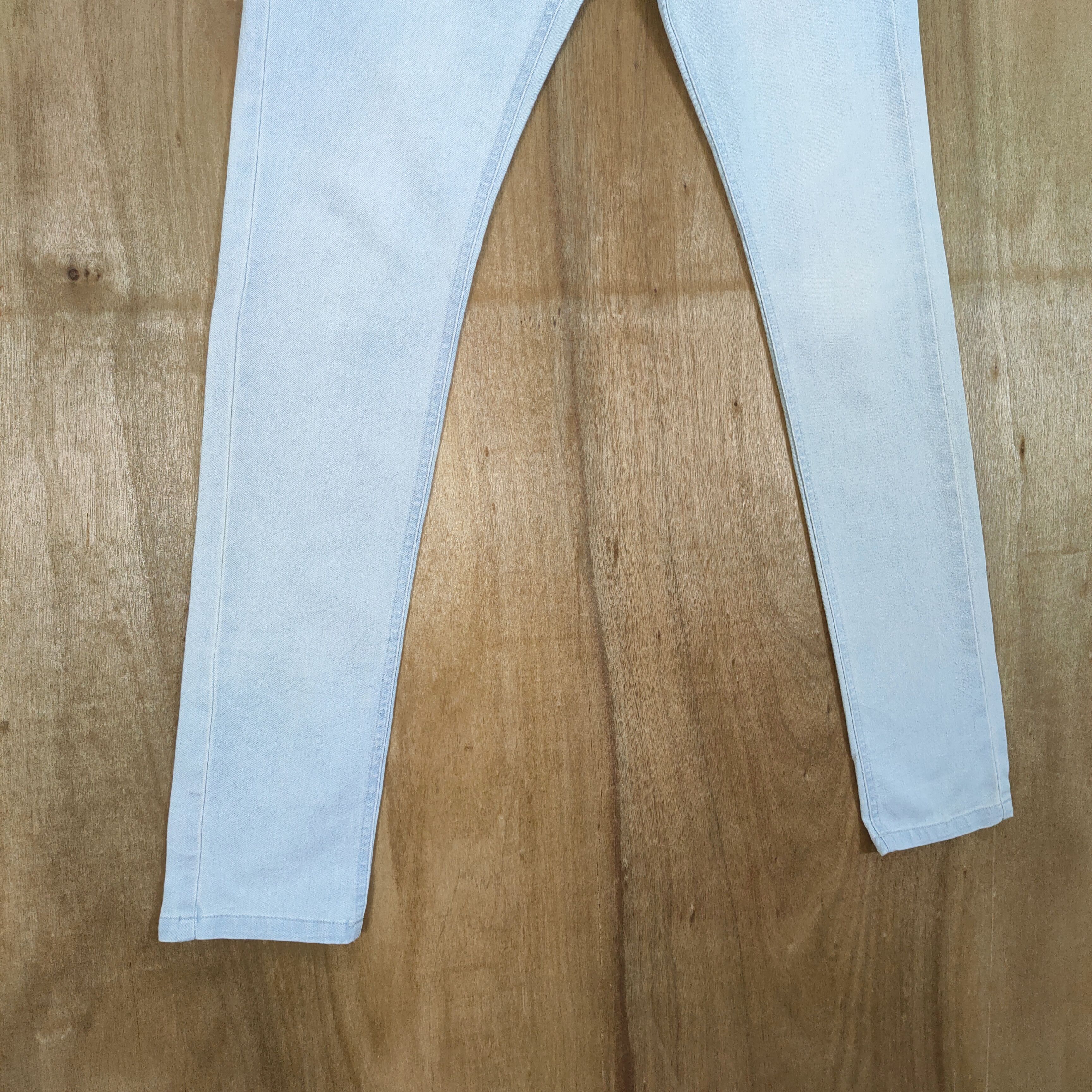 AZ by junhashimoto AZ JUNHASHIMOTO LIGHT BLUE SKINNY JEANS DENIM PANTS Size US 30 / EU 46 - 3 Thumbnail