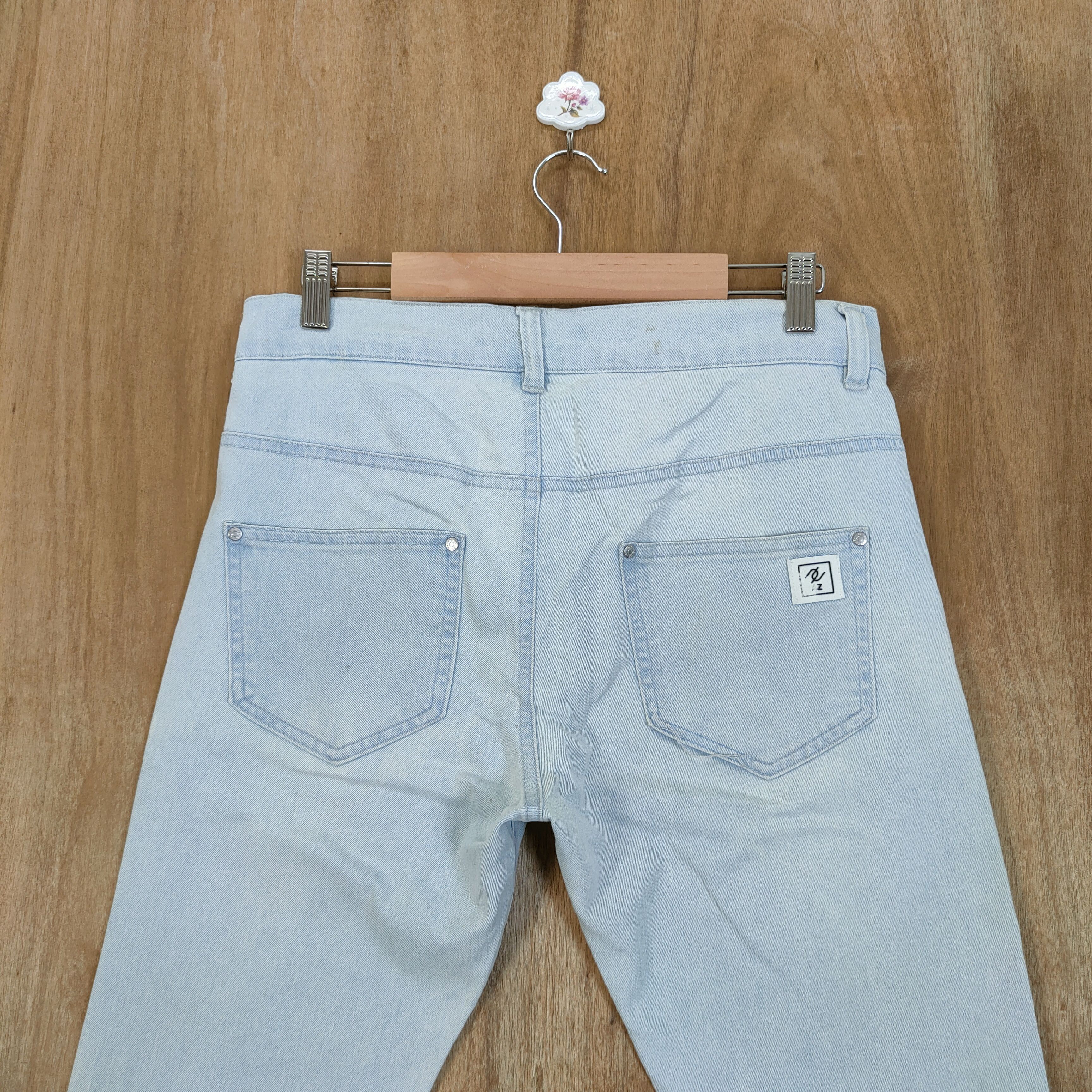 AZ by junhashimoto AZ JUNHASHIMOTO LIGHT BLUE SKINNY JEANS DENIM PANTS Size US 30 / EU 46 - 8 Thumbnail