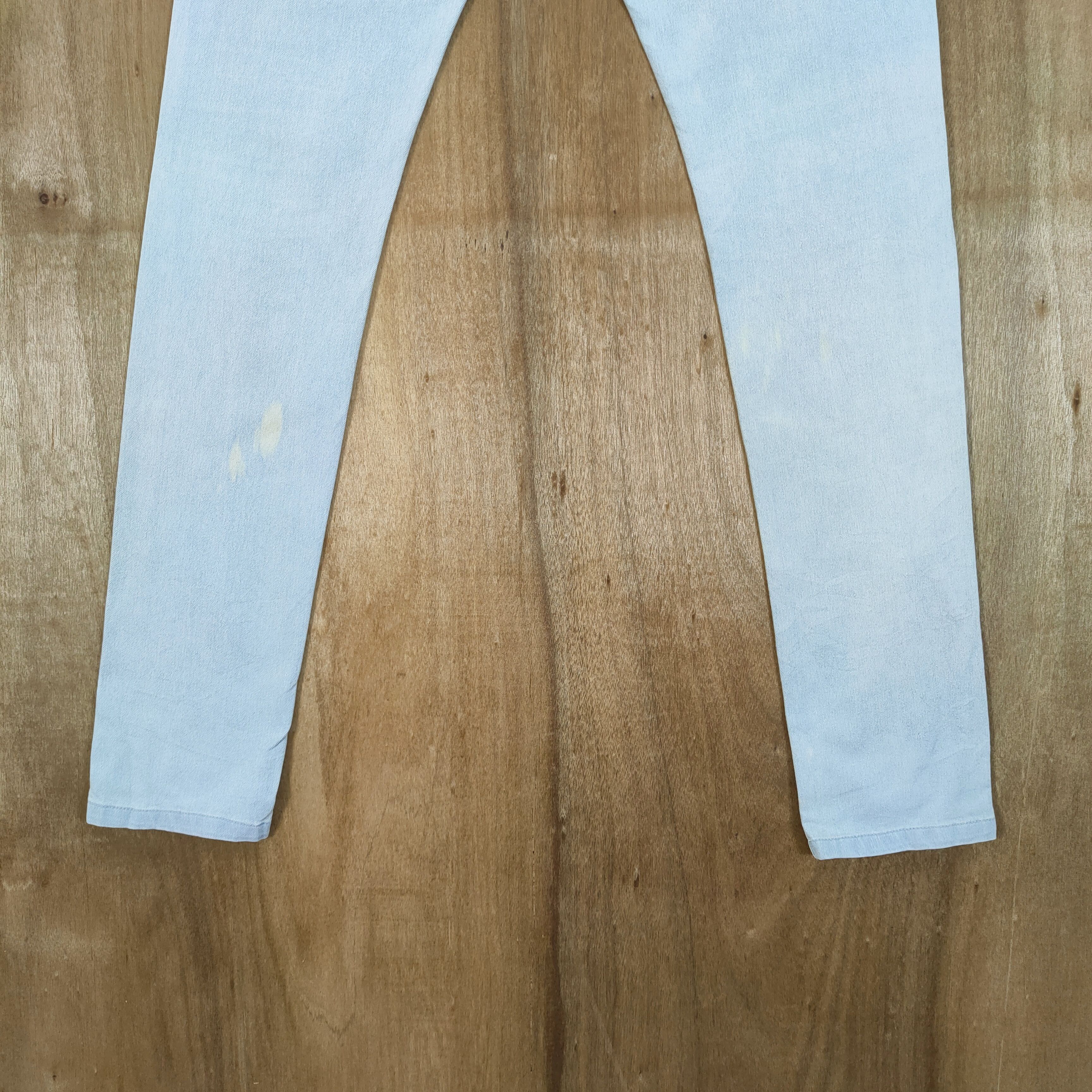 AZ by junhashimoto AZ JUNHASHIMOTO LIGHT BLUE SKINNY JEANS DENIM PANTS Size US 30 / EU 46 - 9 Thumbnail