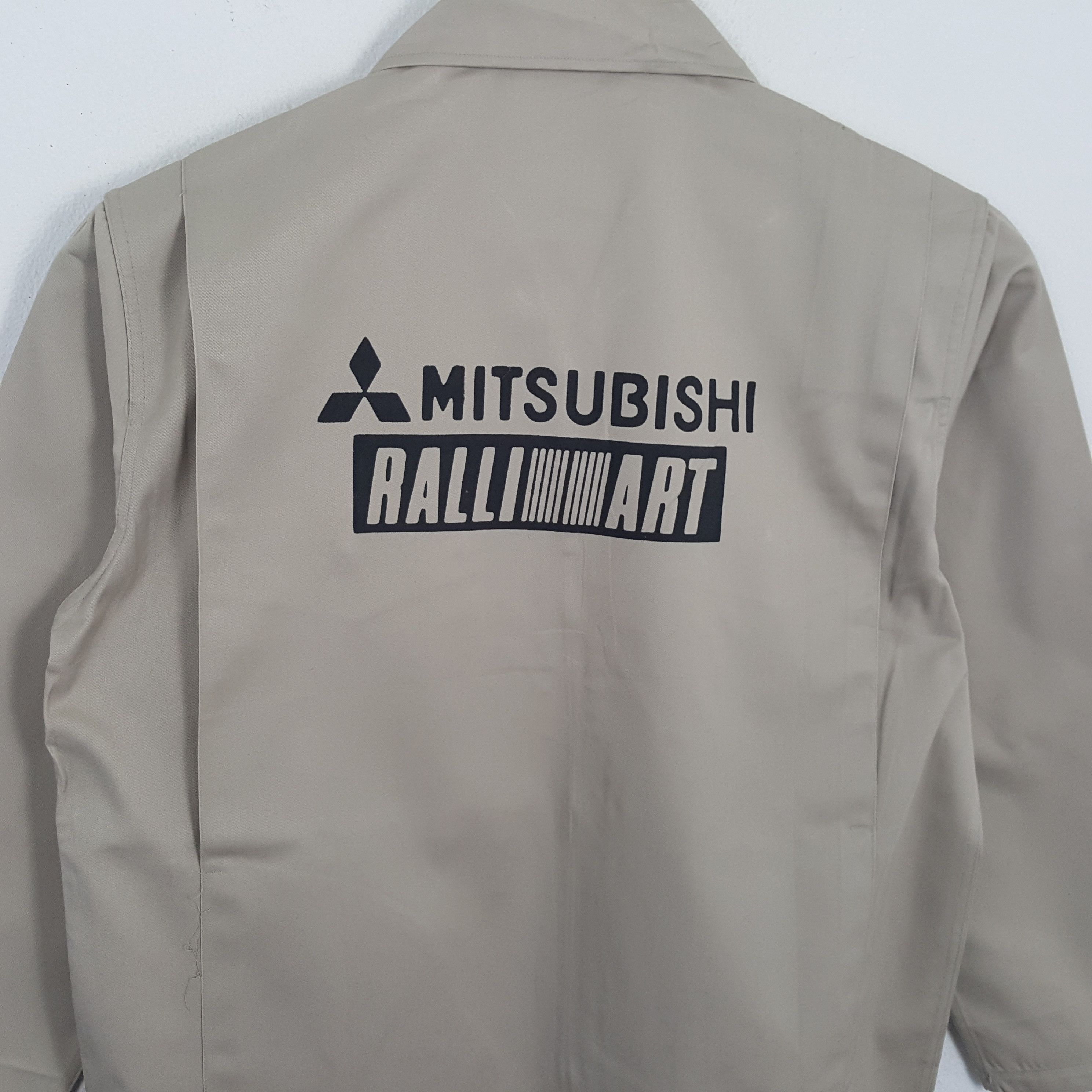 Japanese Brand × Vintage Vintage MITSUBISHI RALLI ART Racing Team Custom Jacket Size US M / EU 48-50 / 2 - 2 Thumbnail