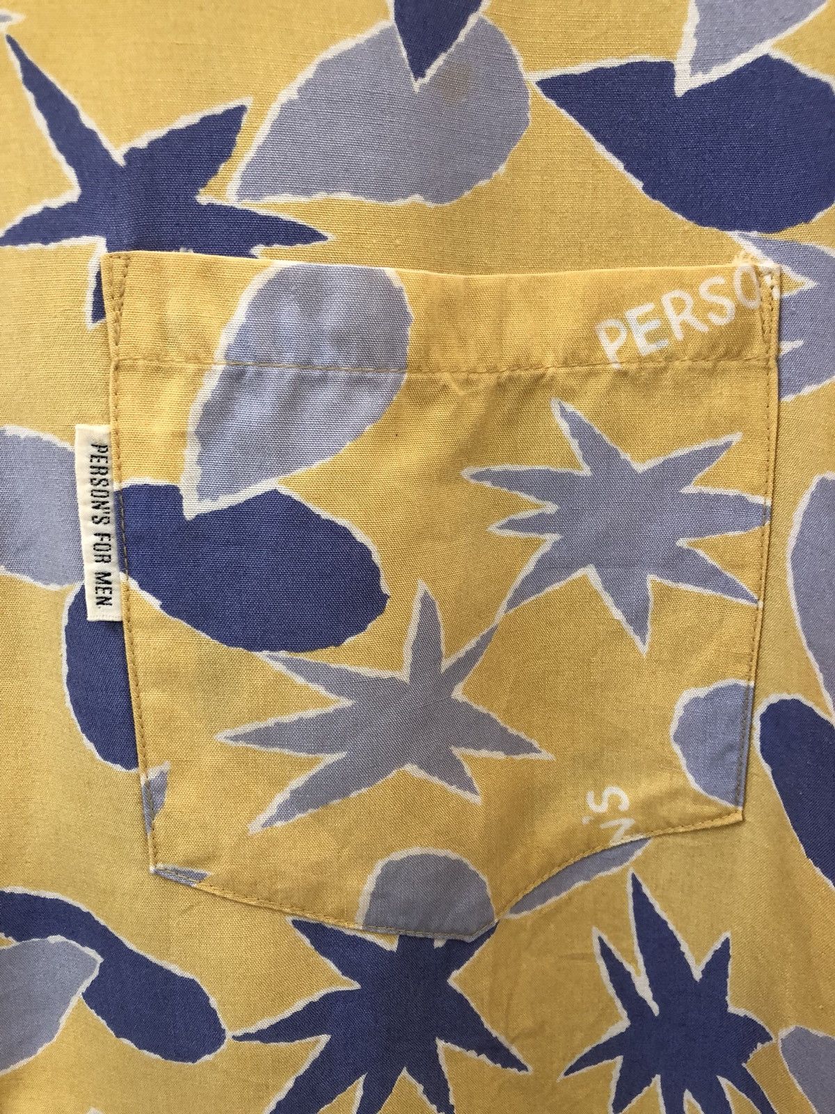 PERSON'S Vtg Person's For Men Japan Logo Print Rayon LS Hawaiian Size US L / EU 52-54 / 3 - 4 Thumbnail