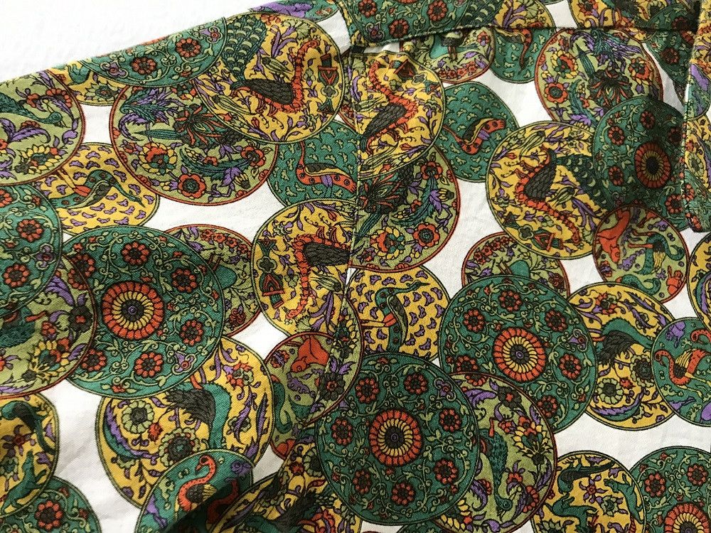 Vintage Vintage ZIG ZAG Japan Abstract Floral Birds Hawaiian Shirt Size US M / EU 48-50 / 2 - 11 Thumbnail